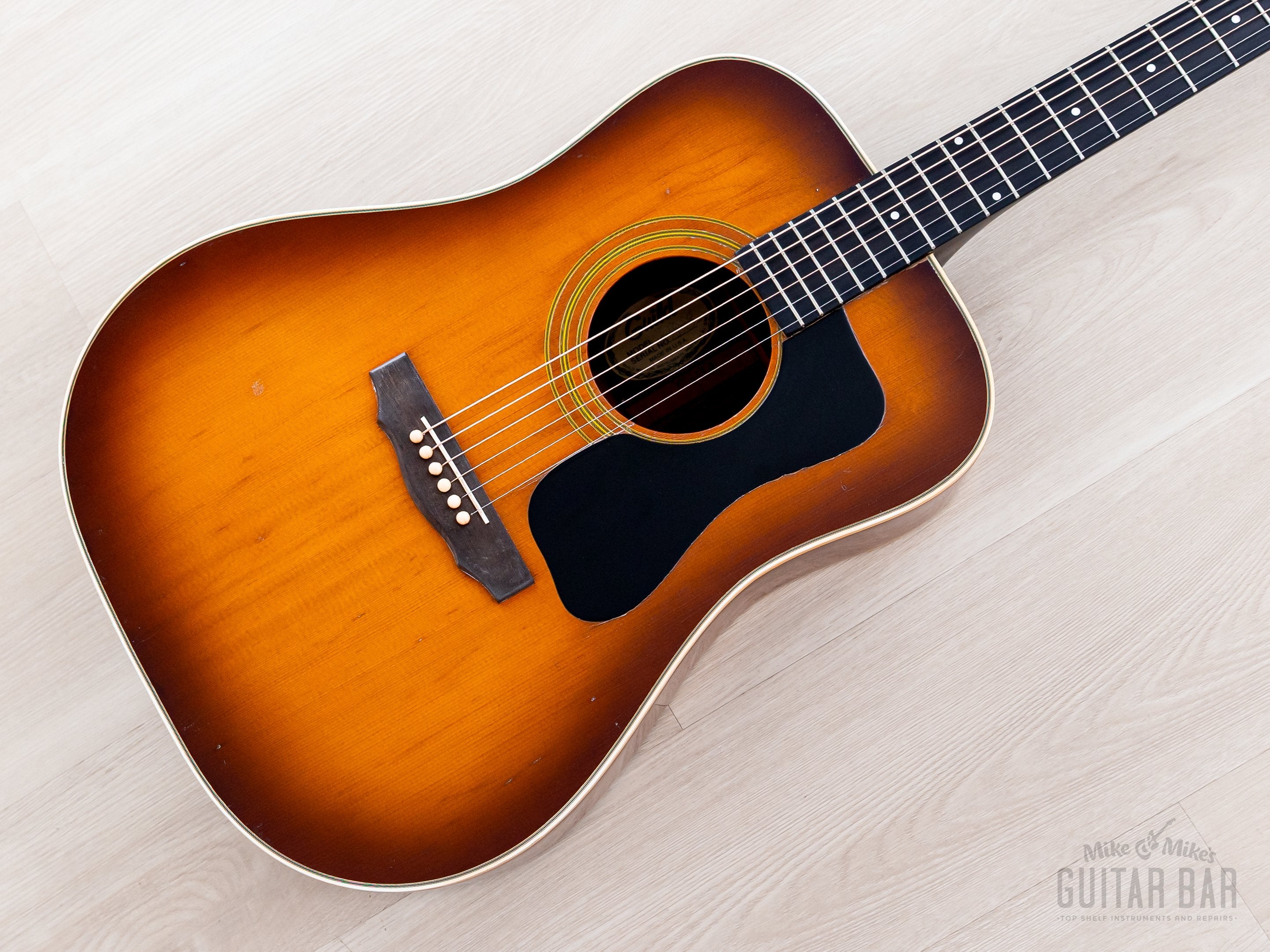 1977 Guild D-50 Bluegrass Special Vintage Dreadnought Acoustic Guitar