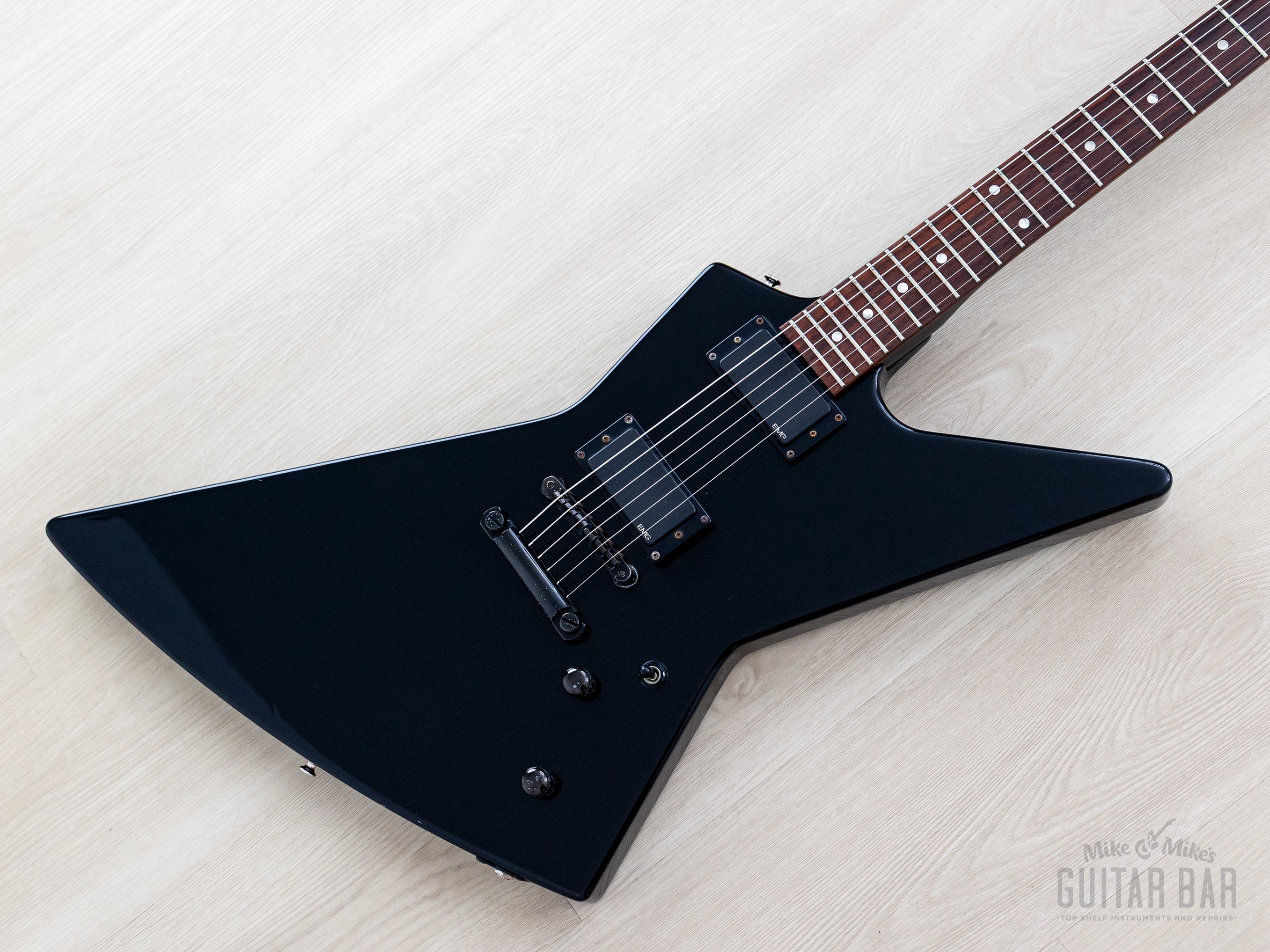 1998 ESP Custom EXP Explorer Black w/ EMG 81 w/ Case