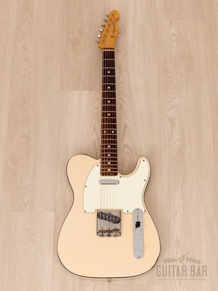 2014 Fender Telecaster Custom '62 Vintage Reissue TL62B Olympic White, Japan  MIJ