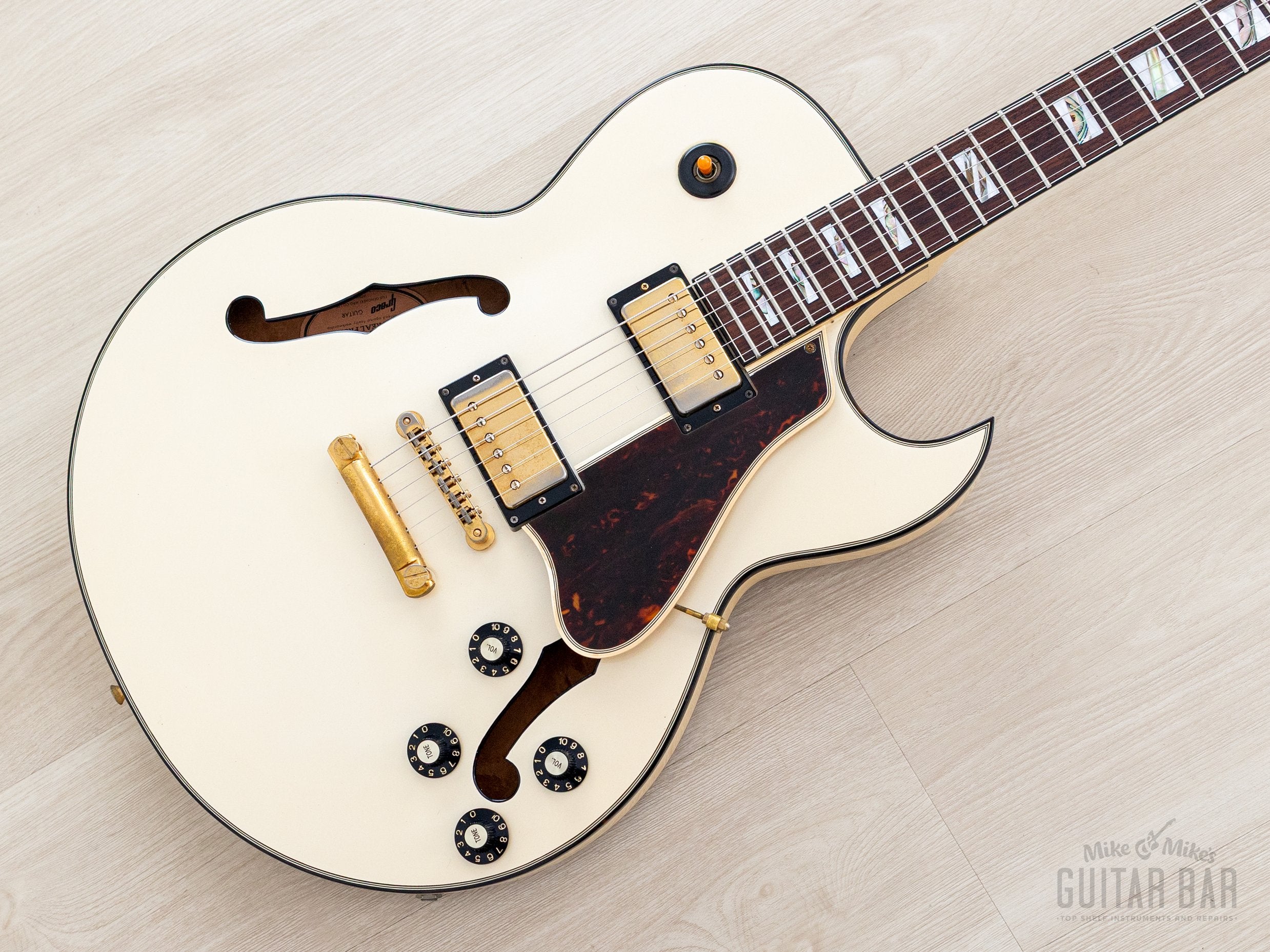 1988 Greco Super Real Project RS-90 Vintage Semi-Hollow ES-Style Guita