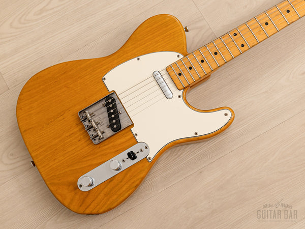 1985 Fender Telecaster '72 Vintage Reissue TL72-55 Natural Ash, Japan –  Mike & Mike's Guitar Bar