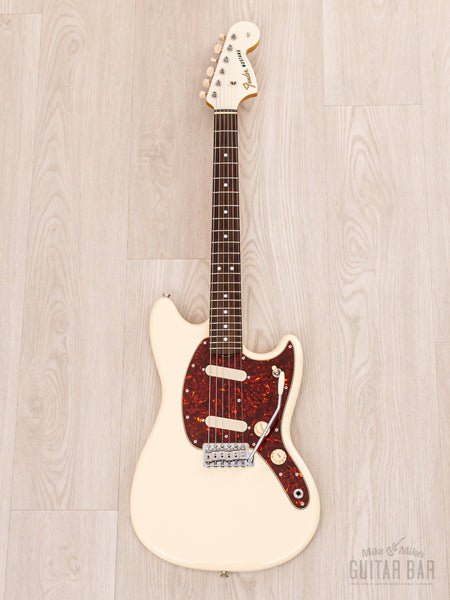 ！専用！Fender Japan Char signature mustang 2020 Fender Char Mustang Signature Model Olympic White, Near