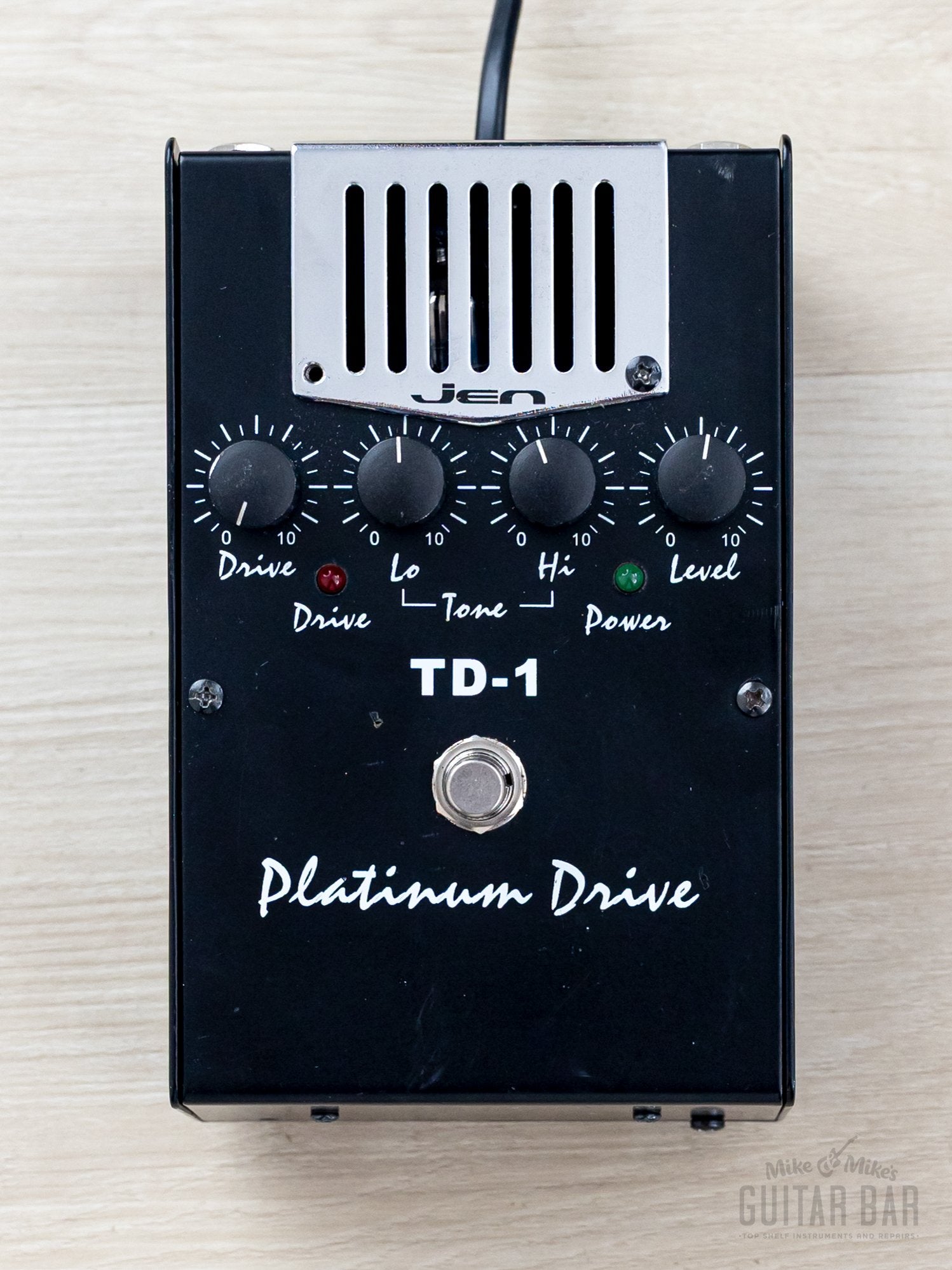 2006 JEN TD-1 Platinum Drive Tube-Driven Distortion Guitar Effects Ped