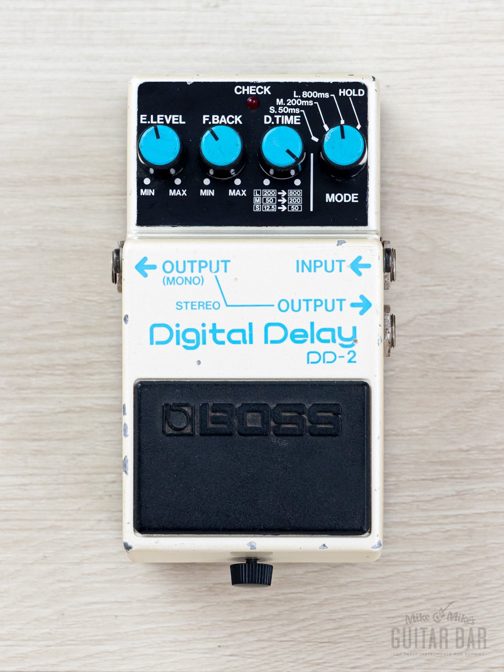 BOSS DD-2 1985年 日本製 1985 Boss DD-2 Digital Delay Vintage Guitar Effects Pedal Long Chip, B