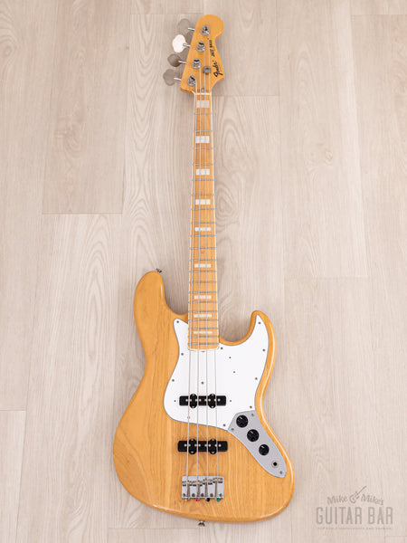 2008 Fender Jazz Bass '75 Vintage Reissue JB75-100US Natural