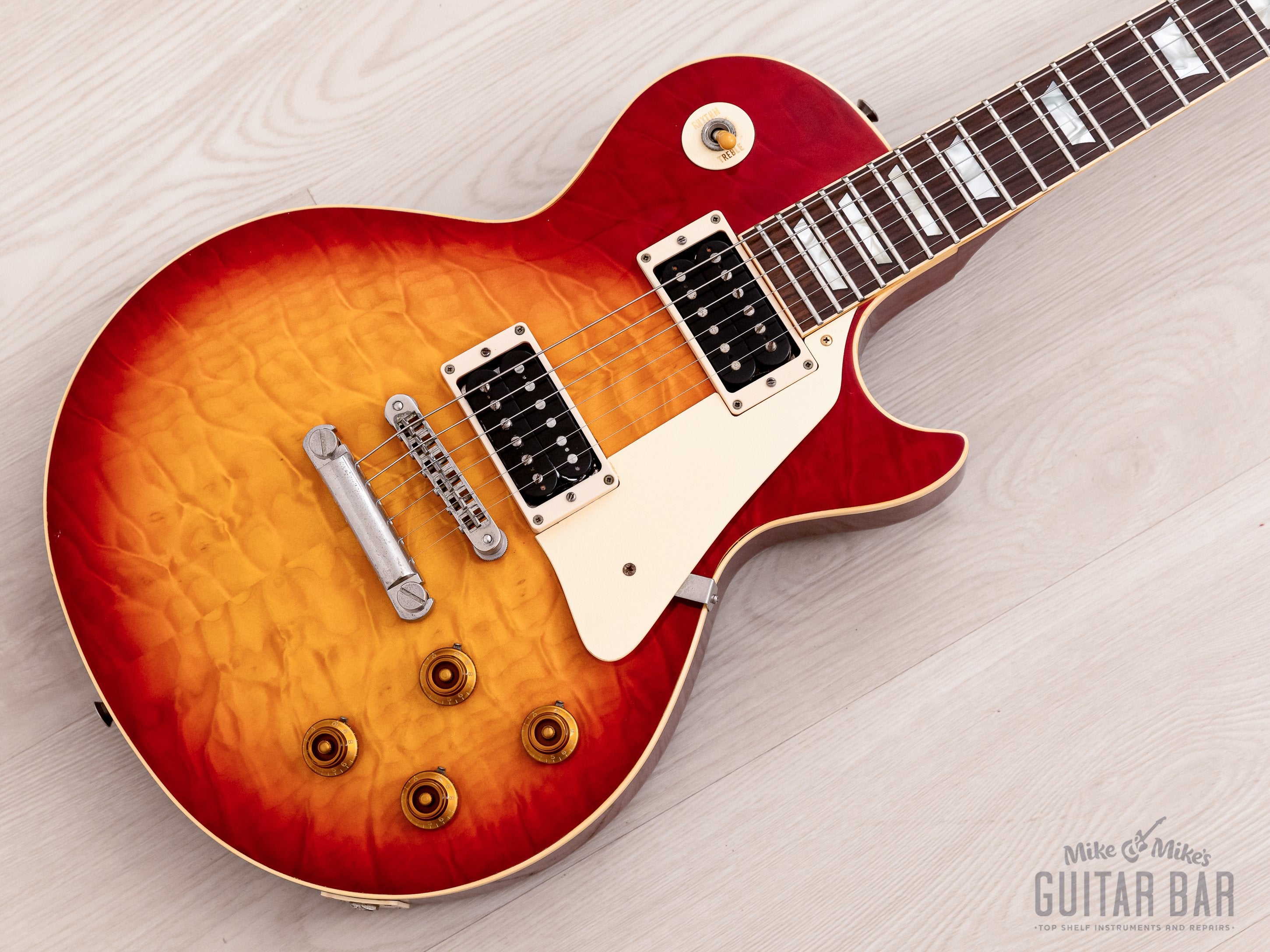 1992 Orville by Gibson Les Paul Standard LPS-QM Quilted Maple Top w/ G
