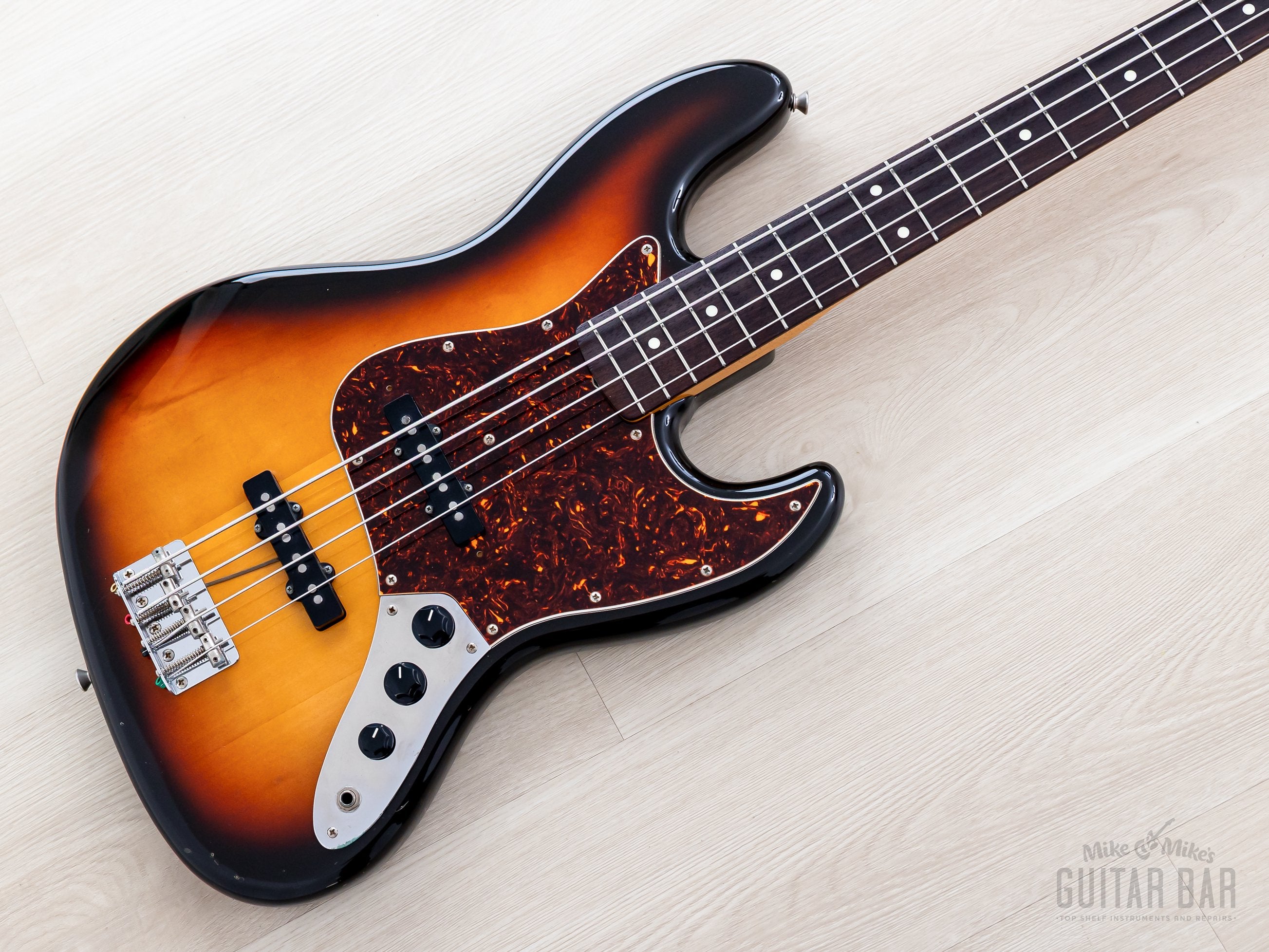 Fender Japan Jazz Bass サンバースト JB62- US 1988 Fender Jazz Bass '62 Vintage Reissue JB62-60 Sunburst, Japan MIJ