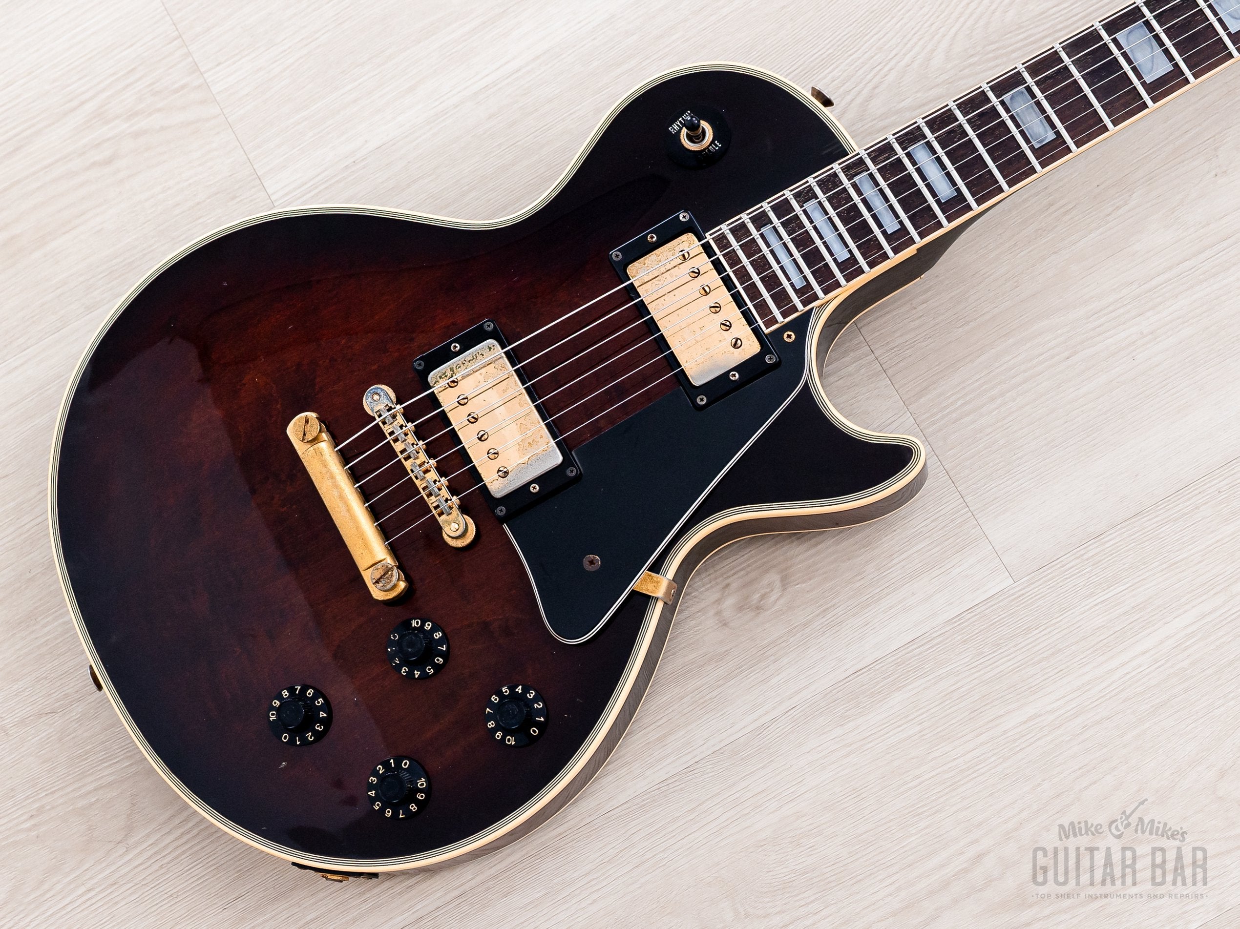 1985 Greco EGC68-50 Custom Mint Collection Vintage Guitar Violin Burst