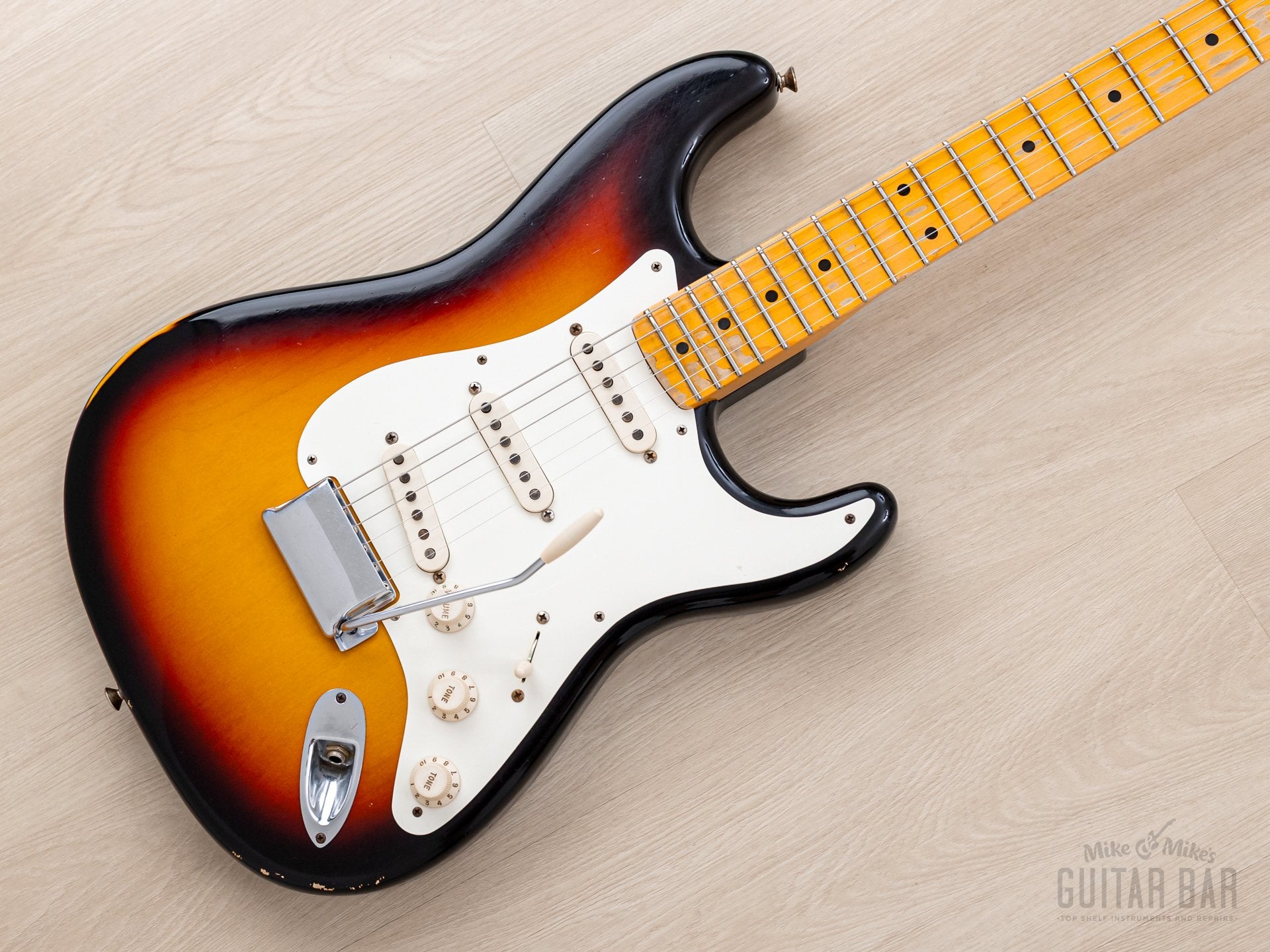 2011 Fender Custom Shop 1958 Stratocaster Time Machine Relic Sunburst