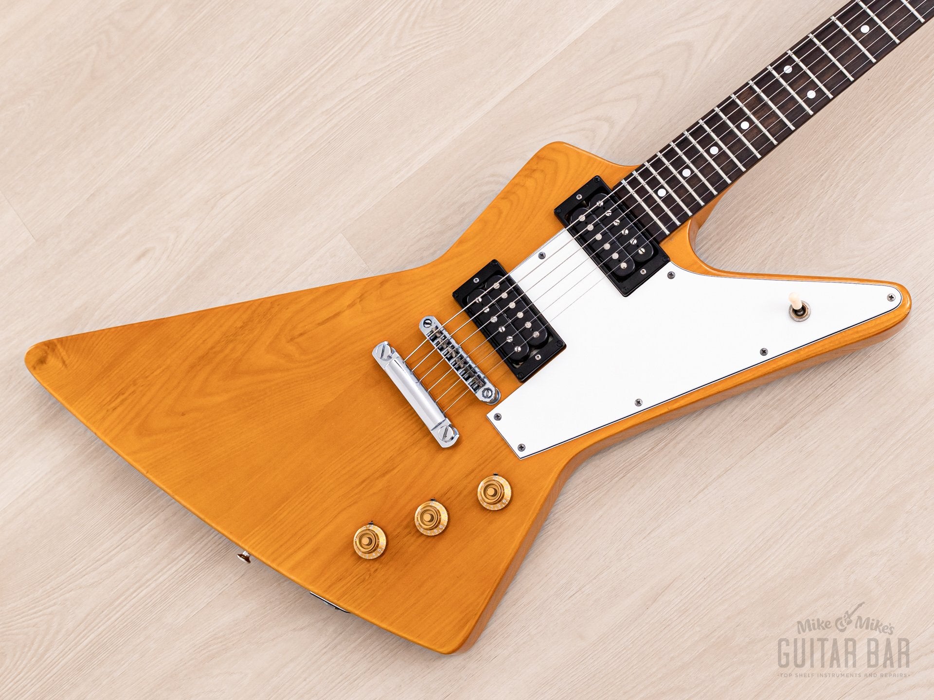 1978 Greco EX800 Explorer Vintage Electric Guitar, Destroyer