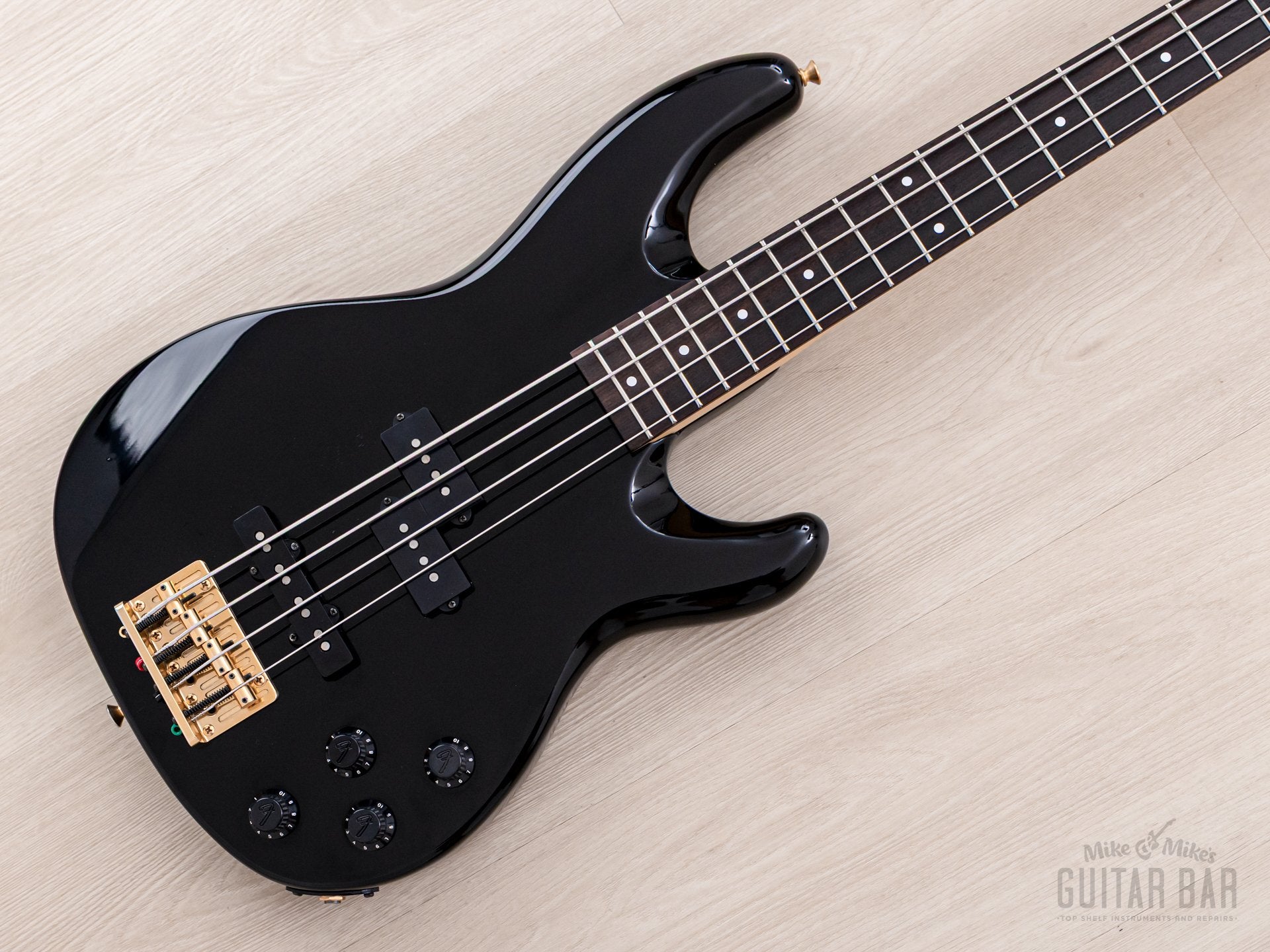 Squire by Fender JAZZベース ブラック Fender Squier 4 String Jazz Bass Guitar - Black - Evolution