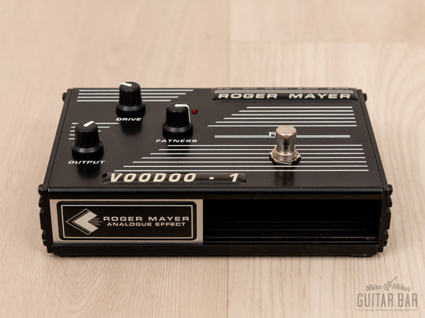 Roger Mayer Voodoo-1 Overdrive Guitar Effects Pedal, UK-Made – Mike &  Mike's Guitar Bar