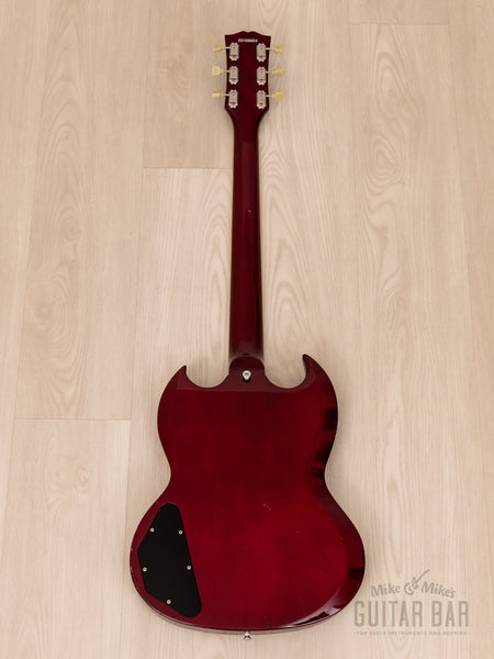 2011 Edwards by ESP E-SG-90 LT2 SG Heritage Cherry Lacquer w/ USA Seym –  Mike & Mike's Guitar Bar