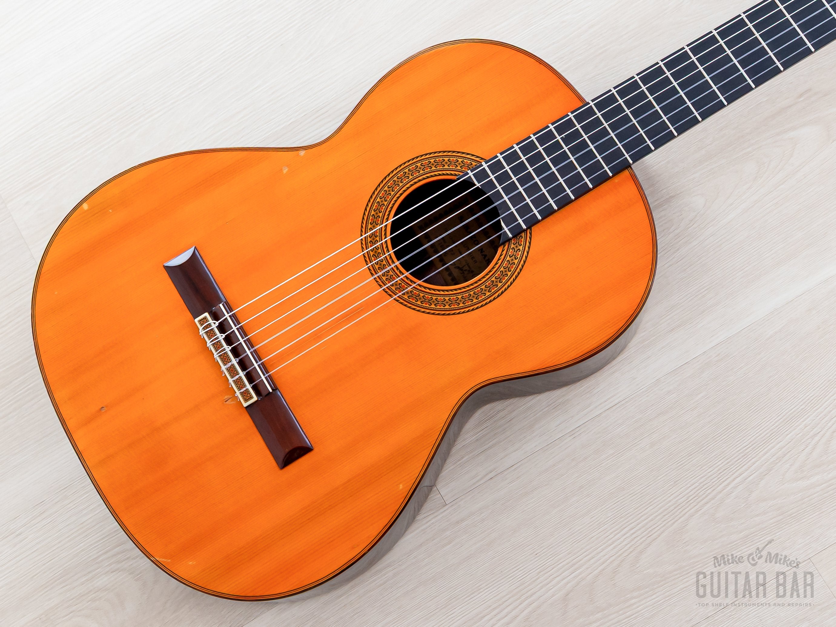 1972 Sakazo Nakade No. 1000G Vintage Classical Guitar German Spruce +