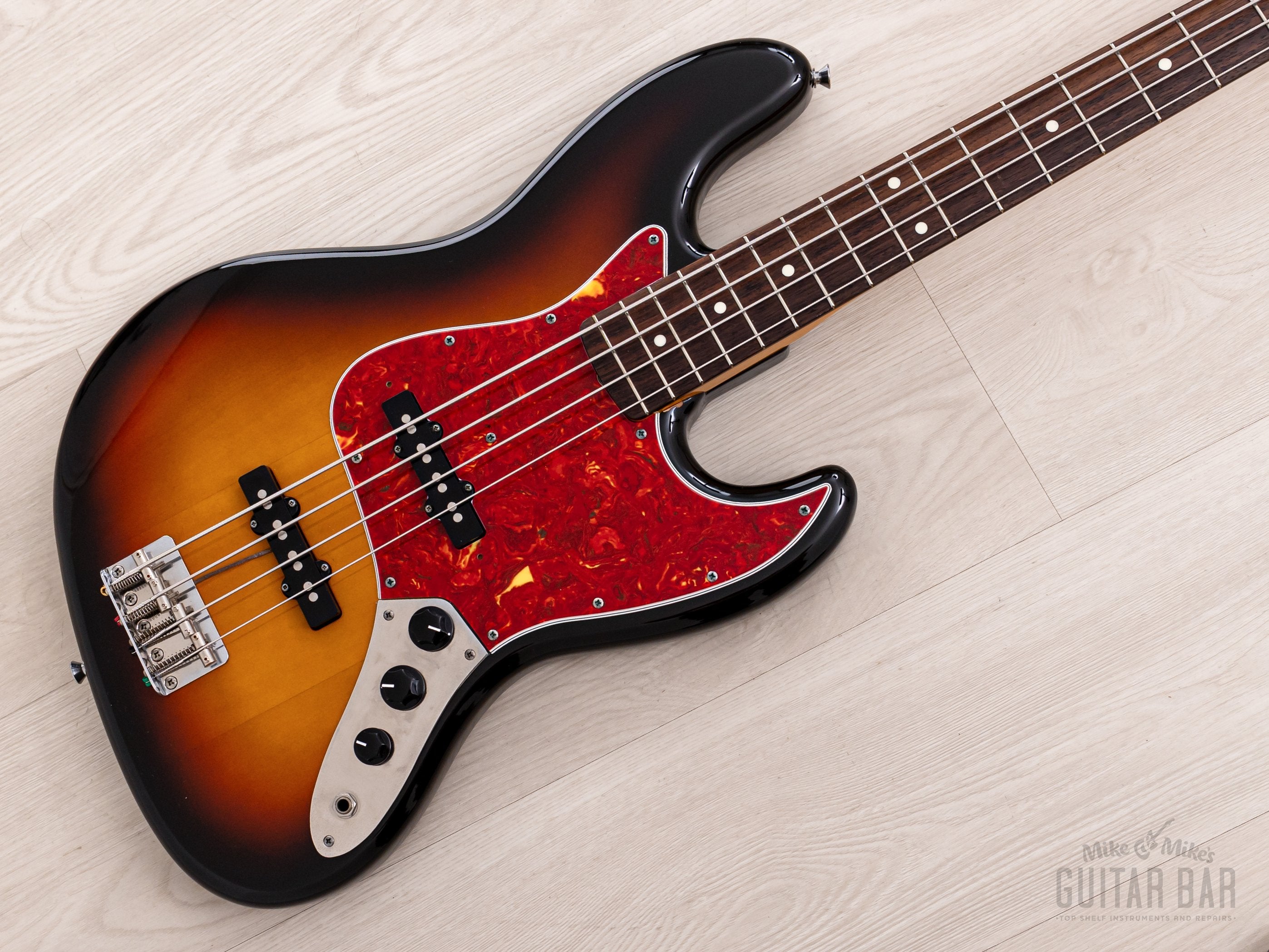 1994 Fender Jazz Bass '62 Vintage Reissue JB62-58 Sunburst, Japan MIJ