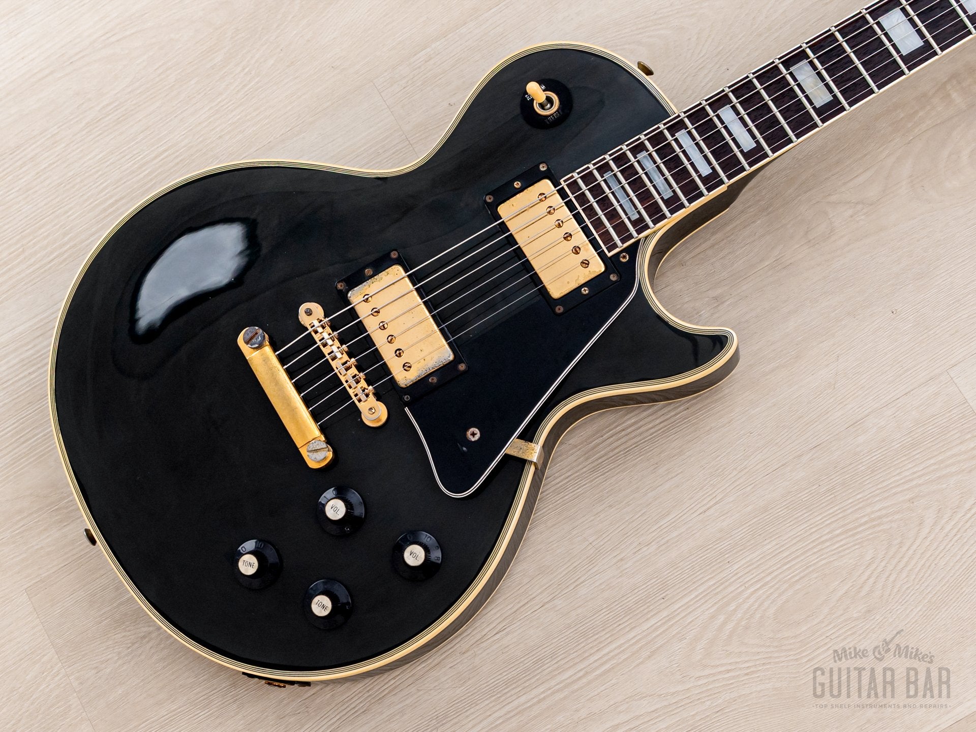1985 Greco EGC68-500 Custom Black Beauty Vintage Guitar w