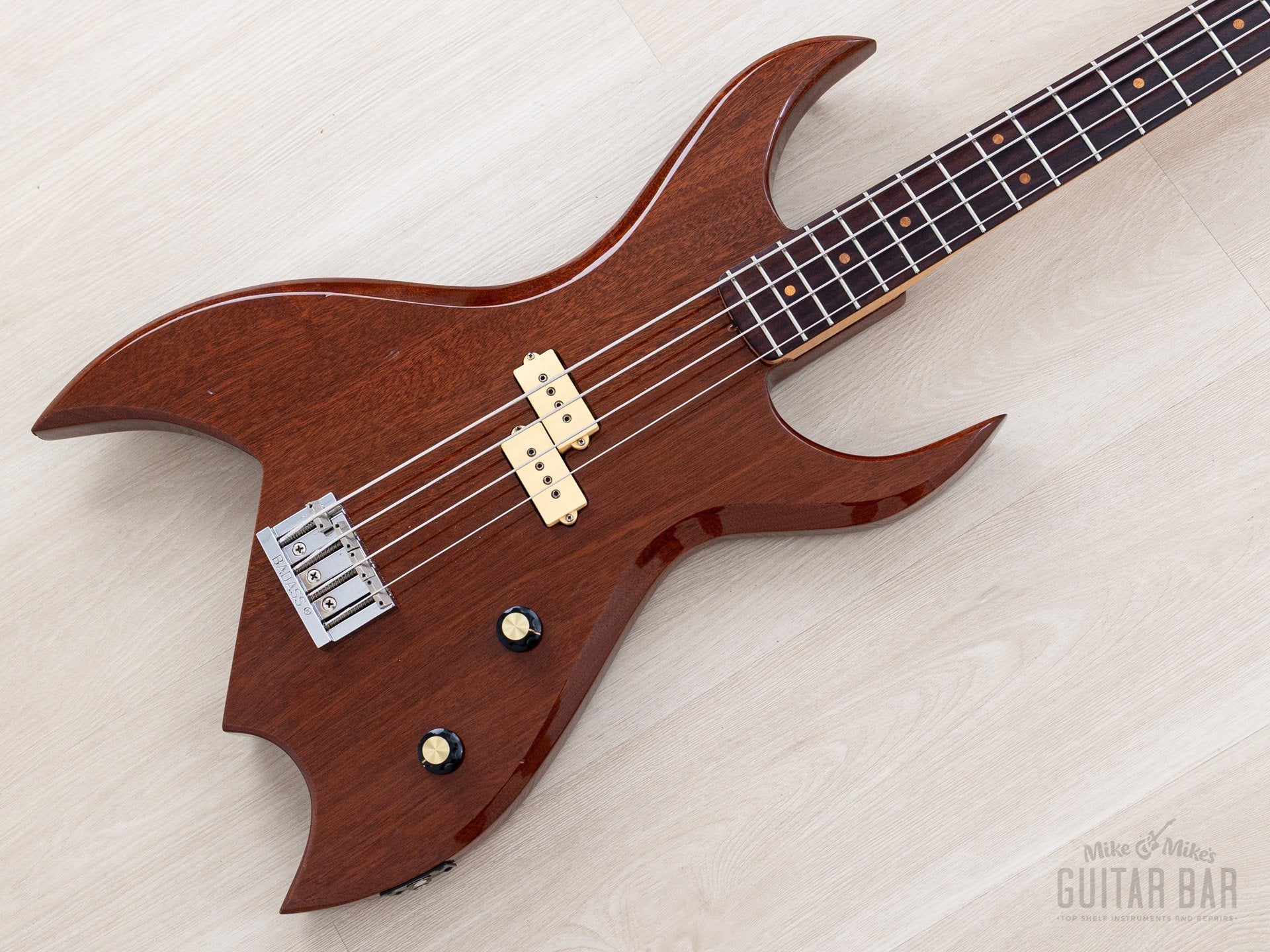 1980 B.C. Rich “Little Sister” Rich Bich Vintage Bass, Son of a Rich Series  w/ Case, image size:1920x1440