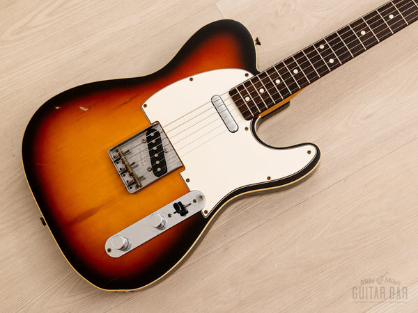 1990s Fender Telecaster Custom '62 Vintage Reissue TL62B-80 Sunburst, Japan  MIJ