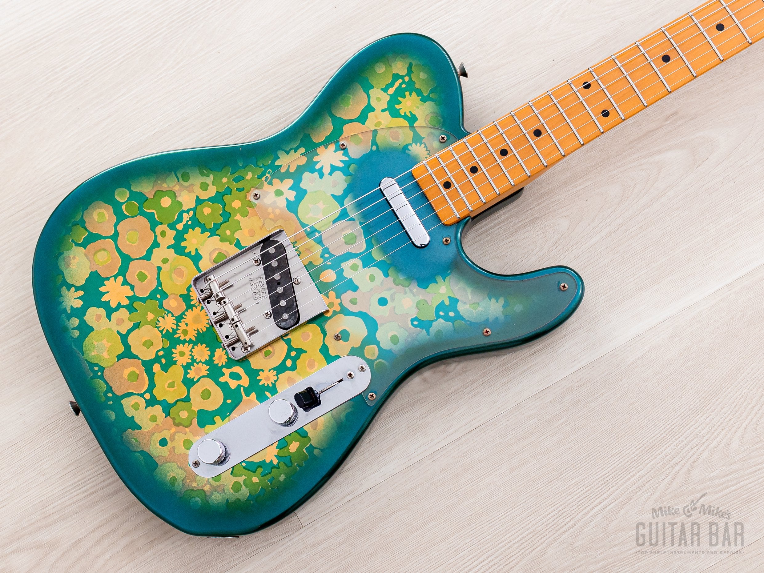 1987 Fender Telecaster Blue Flower '69 Vintage Reissue TL69-75, Collec