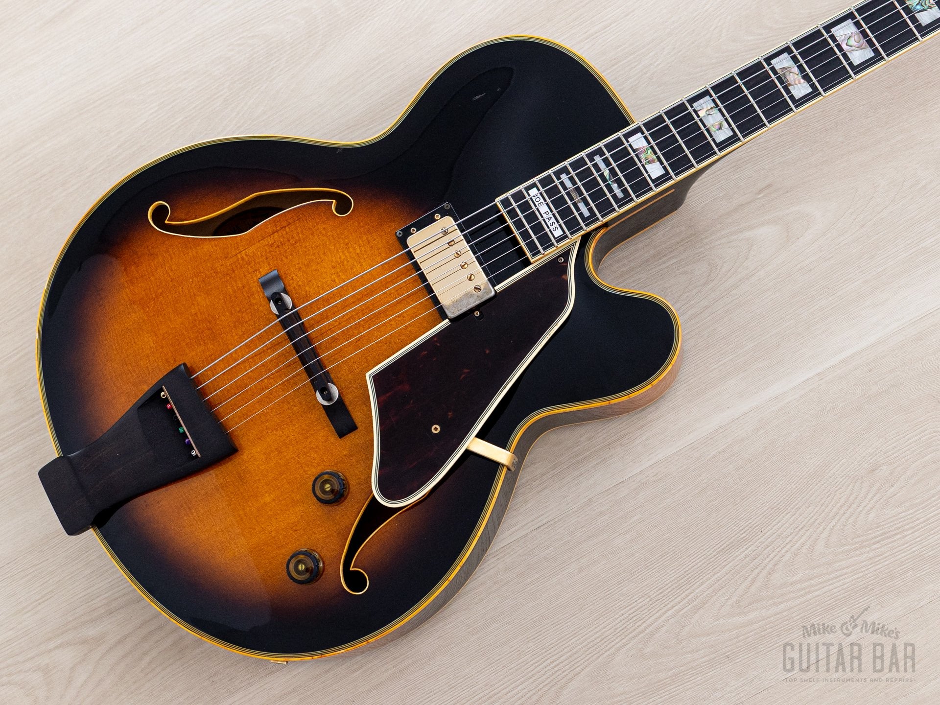 ibanez JP20 「joe passシグネイチャーモデル」　レア 1988 Ibanez JP20 Joe Pass Signature Archtop Electric Guitar