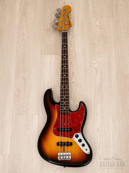 1991 Fender Jazz Bass '62 Vintage Reissue JB62-950 Sunburst Lacquer w/ –  Mike & Mike's Guitar Bar