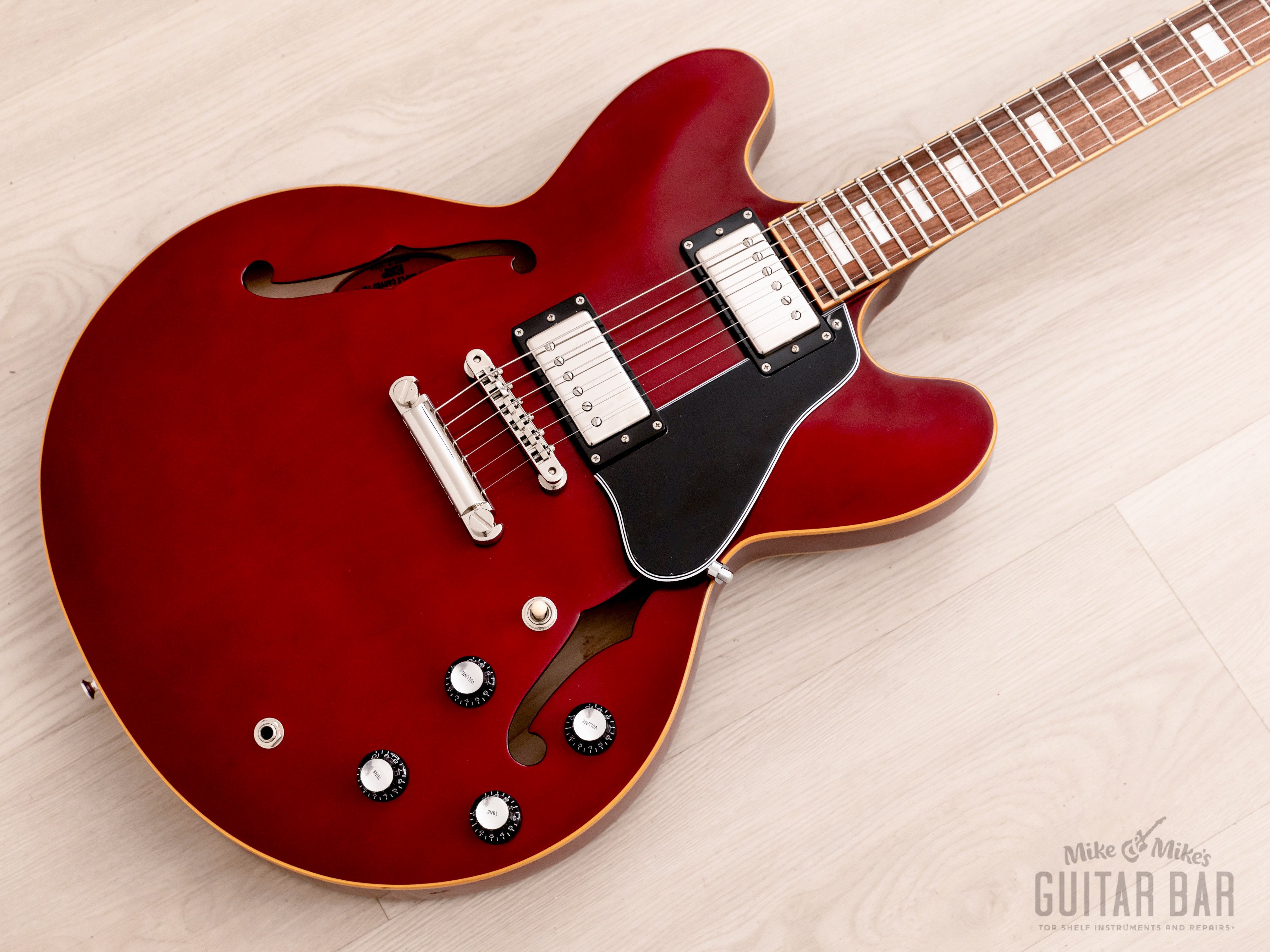 2020 ESP Edwards E-SA-125-LTS Semi-Hollow Carved Top 335