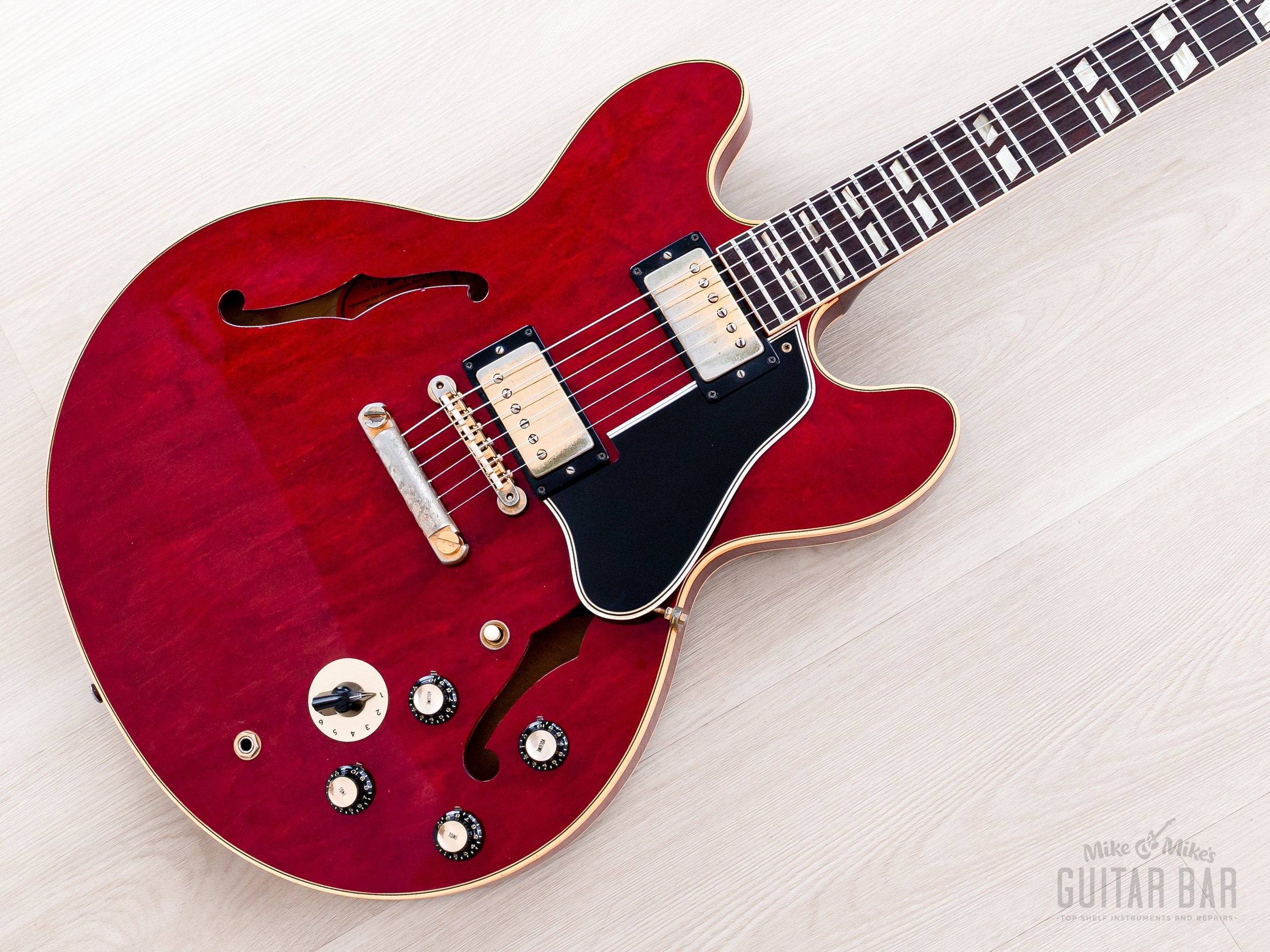 1964 Gibson ES-345 Vintage Semi-Hollow Guitar Cherry, Collector-Grade