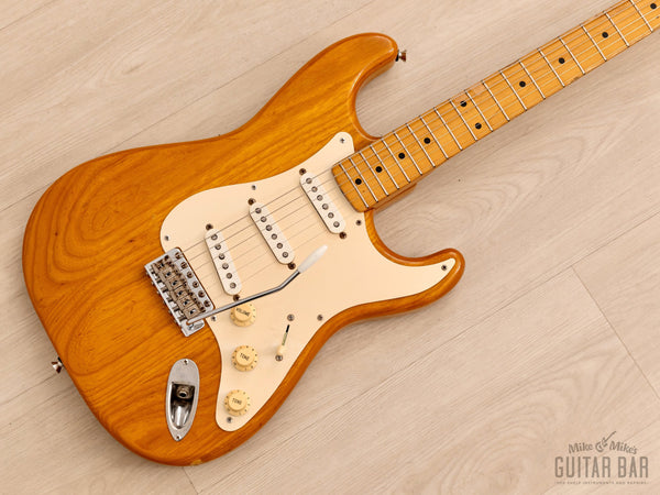 1993 Fender Custom Edition '54 Stratocaster ST54-75RV, USA Pickups, Lacquer  Finish & Tweed Case, Japan MIJ