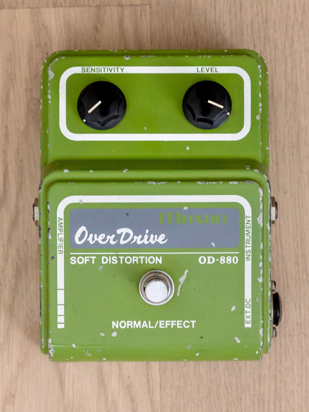 1977 Maxon OD-880 Soft Distortion Overdrive Vintage Guitar Effects 