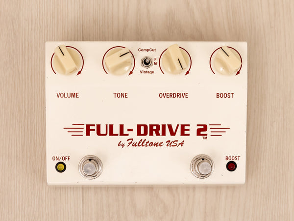 2003 Fulltone Custom Shop Fulldrive 2 Boutique Guitar Effects Pedal Cr –  Mike & Mike's Guitar Bar