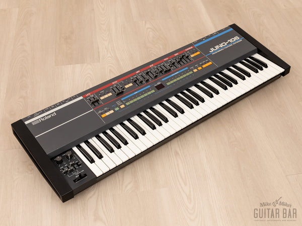 Case - 1980s Roland Juno-106 Vintage Analog Synthesizer 