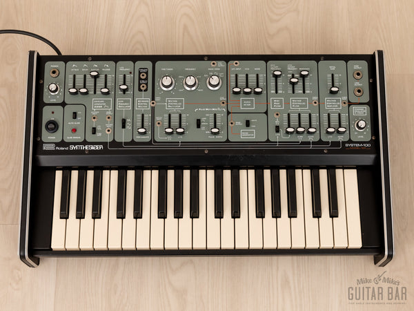 1970s Roland System-100 Model-101 Vintage Analog Synthesizer, Serviced