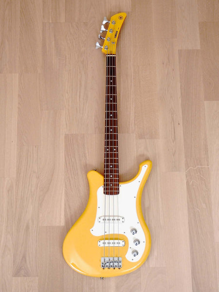 2012 Yamaha SBV-500 Flying Samurai Bass Guitar Vintage Yellow Near