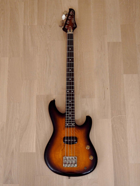 1980 Greco GOBII-650 Vintage Electric Bass Guitar Sunburst Set 