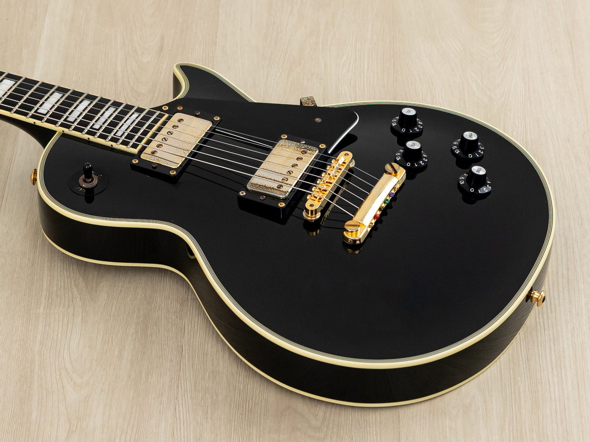 2008 Edwards by ESP E-LP-98LTC Custom Black Beauty, Ebony Nitro Lacque