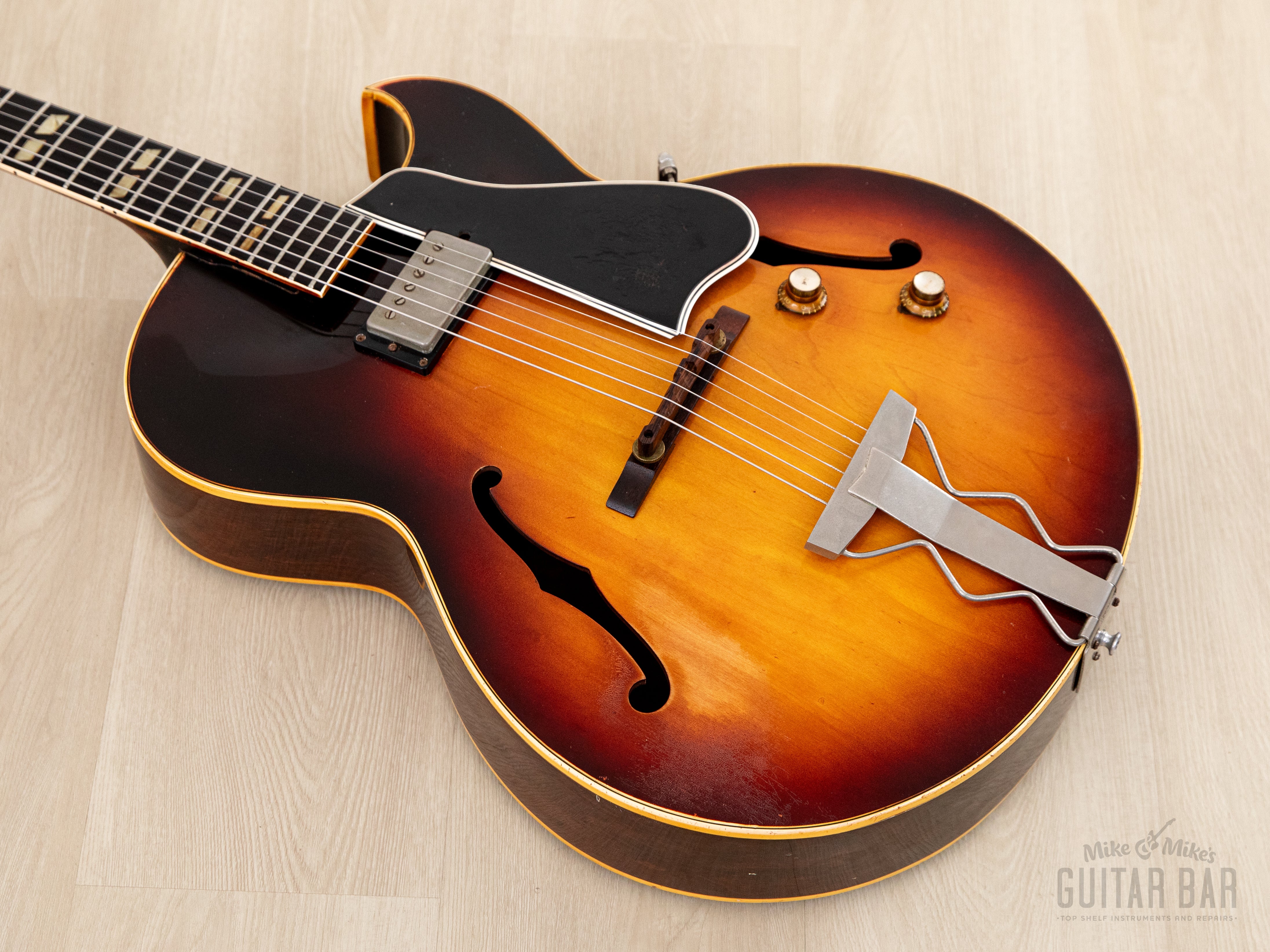 1960 Gibson ES-175 Vintage Hollowbody Guitar Sunburst w/ High Wind PAF