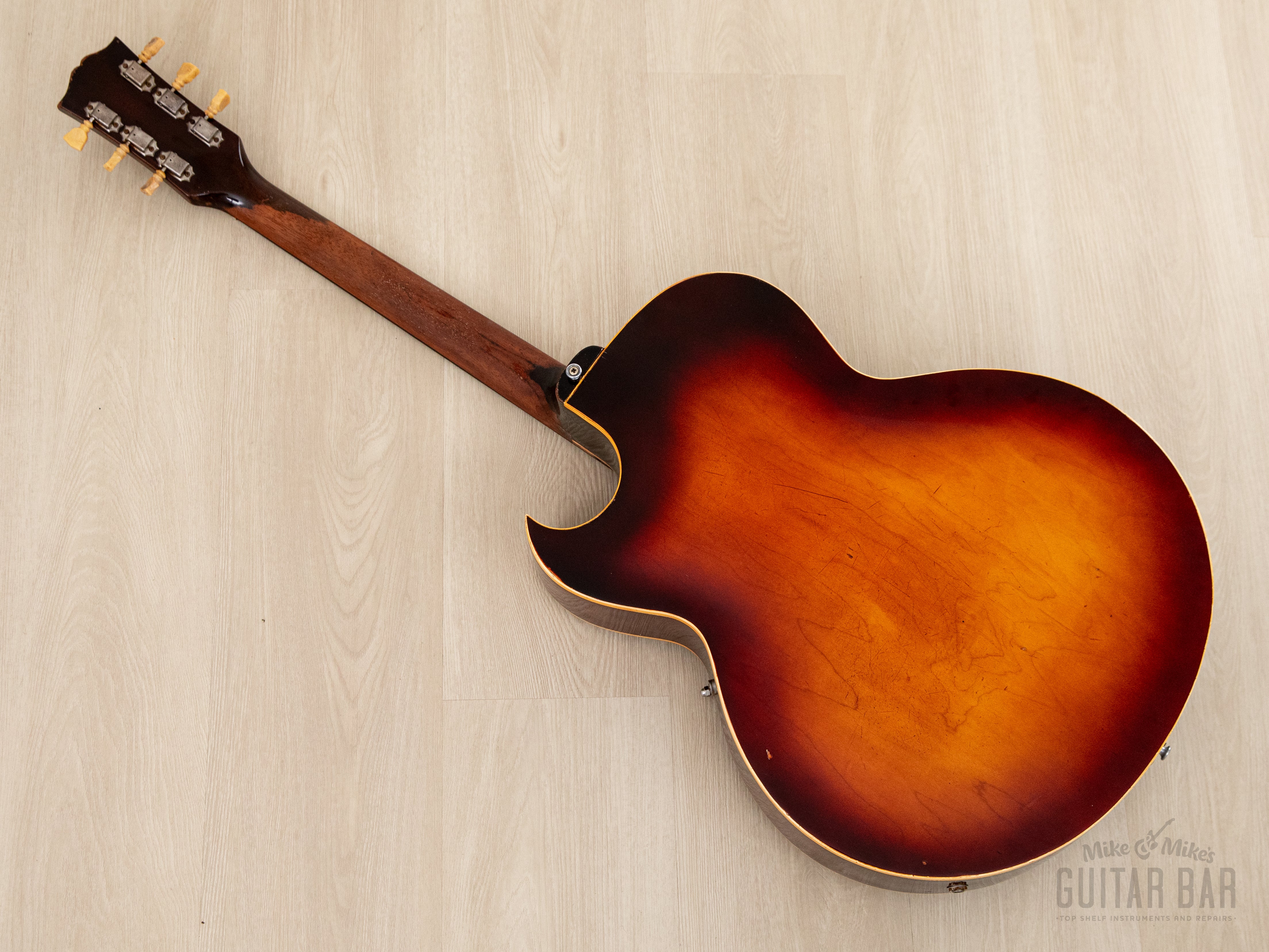 1960 Gibson ES-175 Vintage Hollowbody Guitar Sunburst w