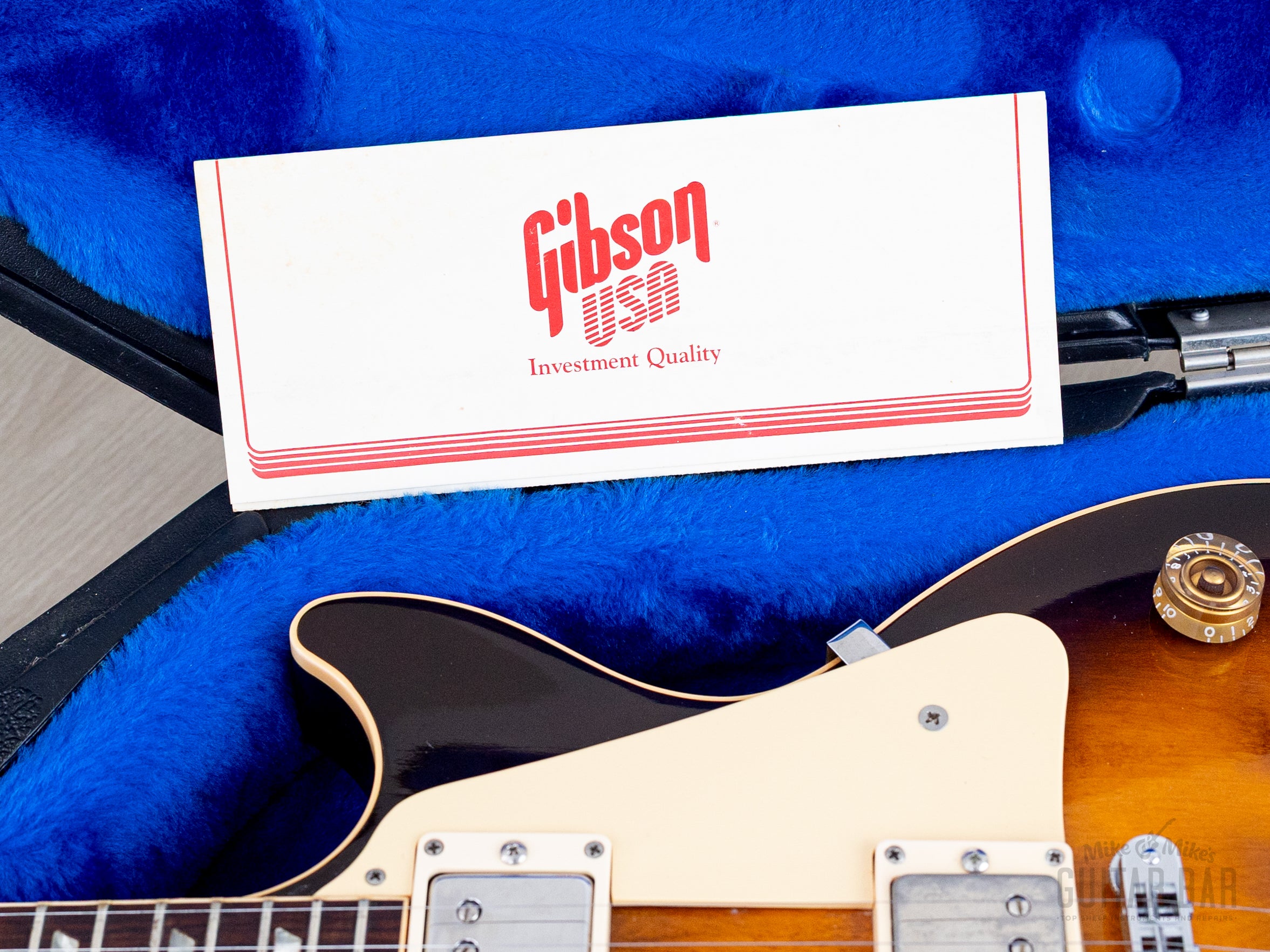 1989 Gibson Les Paul Standard Vintage Sunburst, Near-Mint & 100% Origi