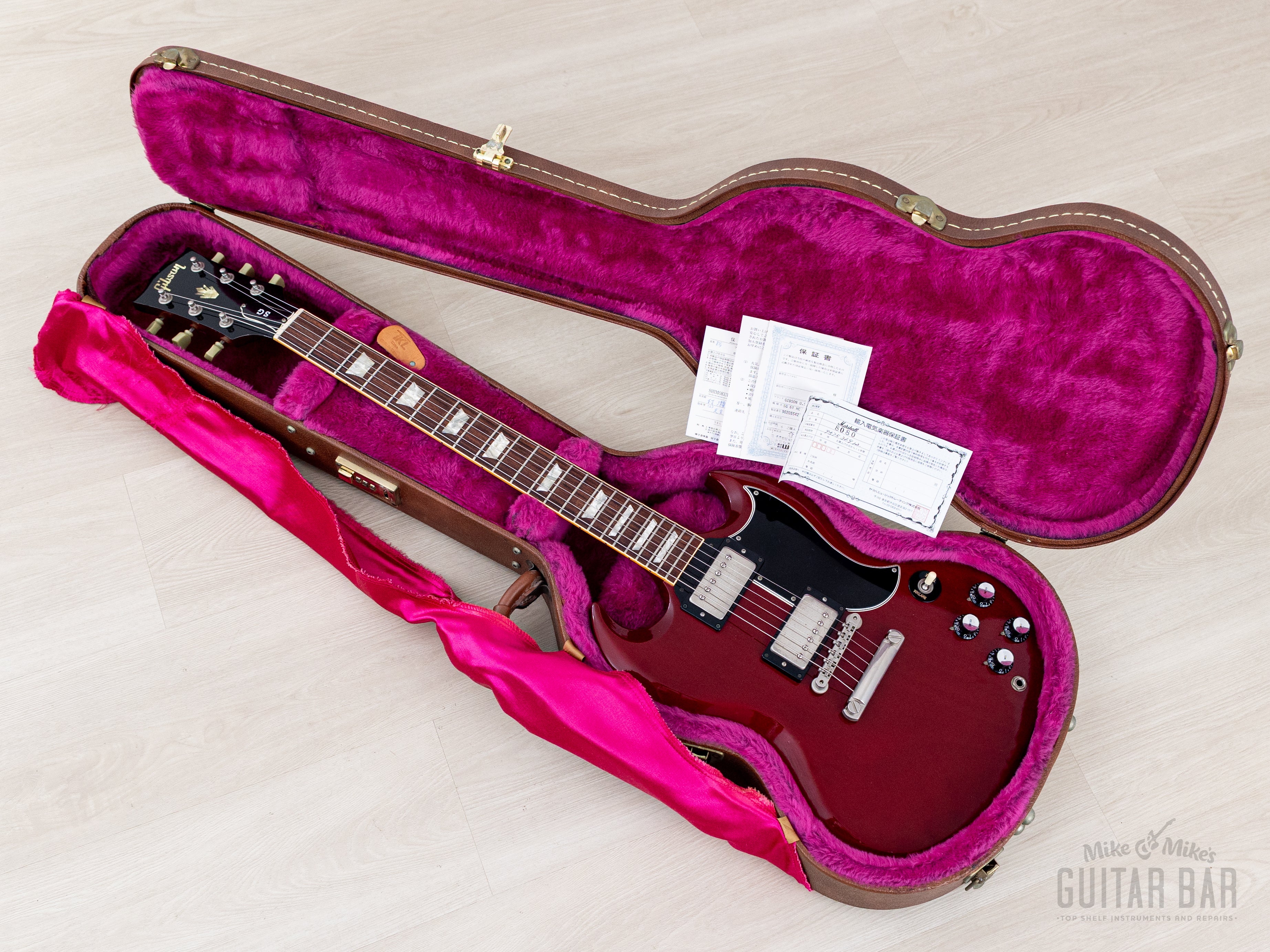 1994 Gibson '61 SG Standard Heritage Cherry, 100% Original w/ 57 Class