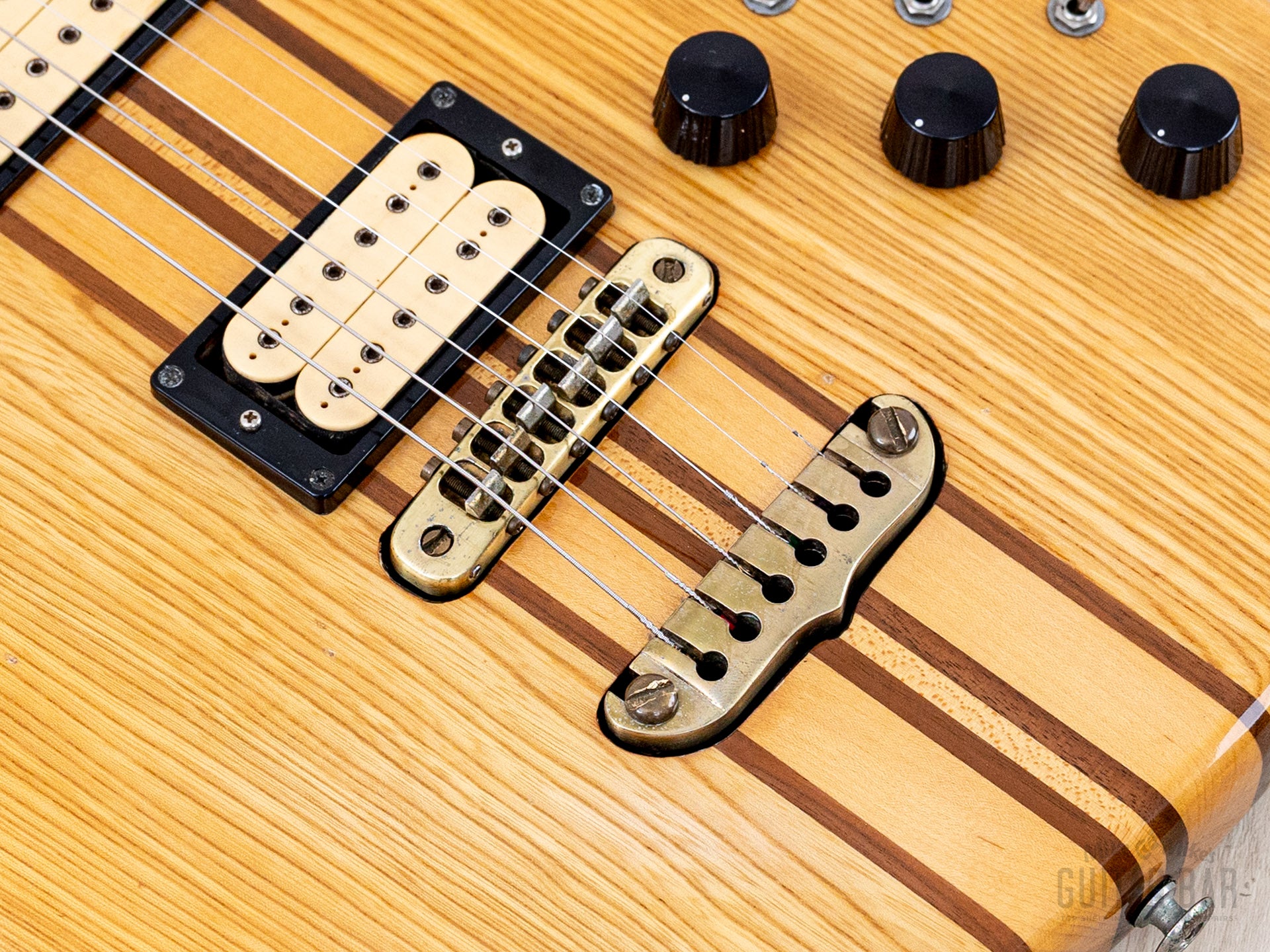 ARIA PRO Ⅱ RS-750 1980年製　JAPAN vintage 1980 Aria Pro II Rev-Sound RS-750D Neck Through HH Natural w