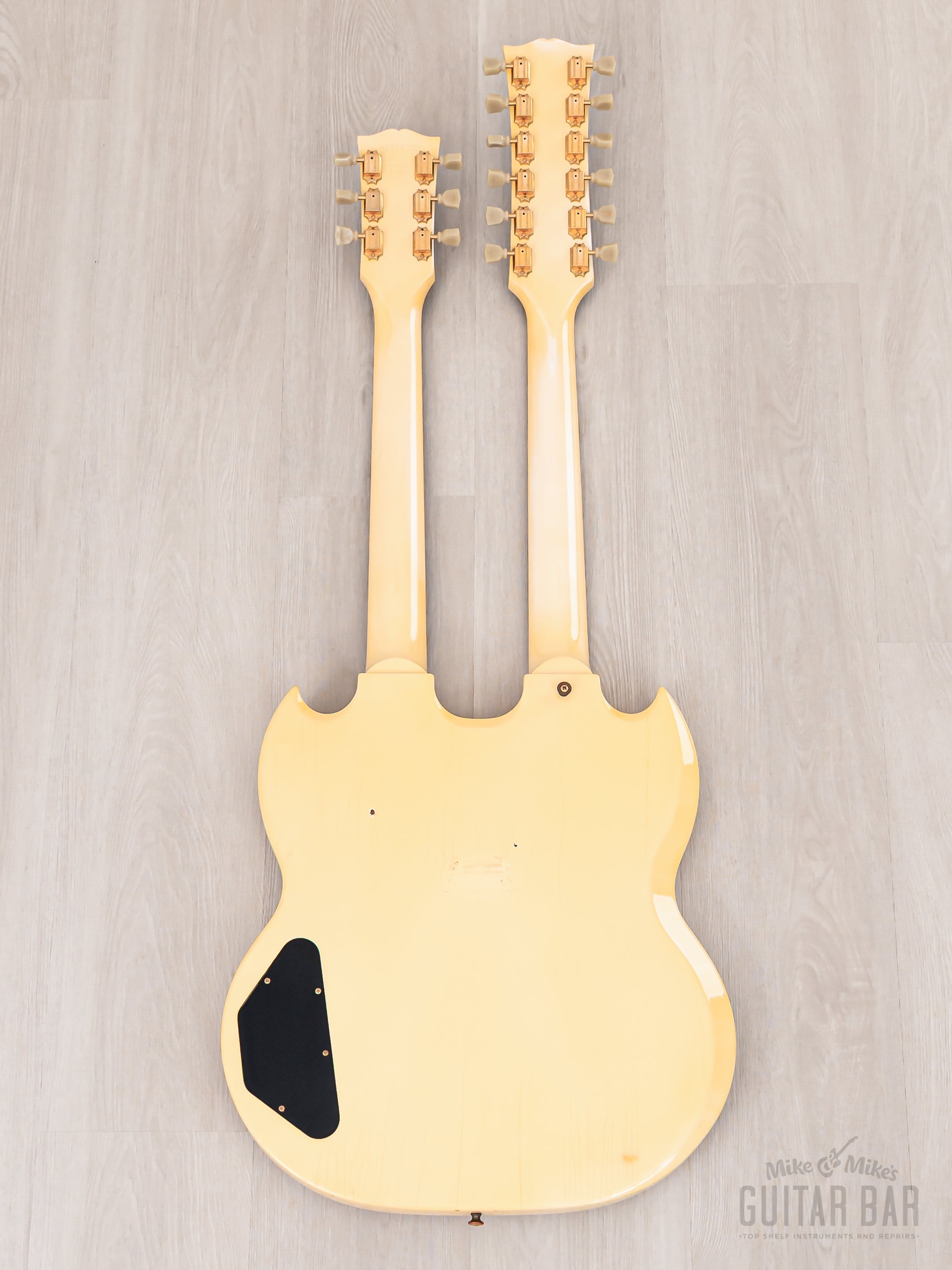 1998 Gibson EDS-1275 Double Neck SG Alpine White, 100% Original w/ Cas