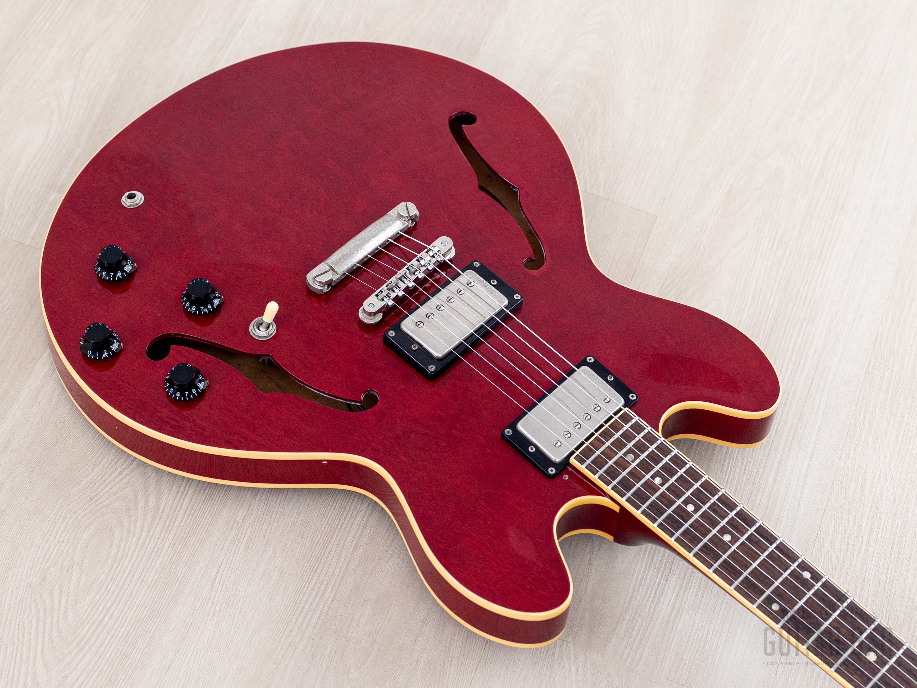 2000 Epiphone by Gibson ES-335 Dot Semi Hollow Guiar Cherry