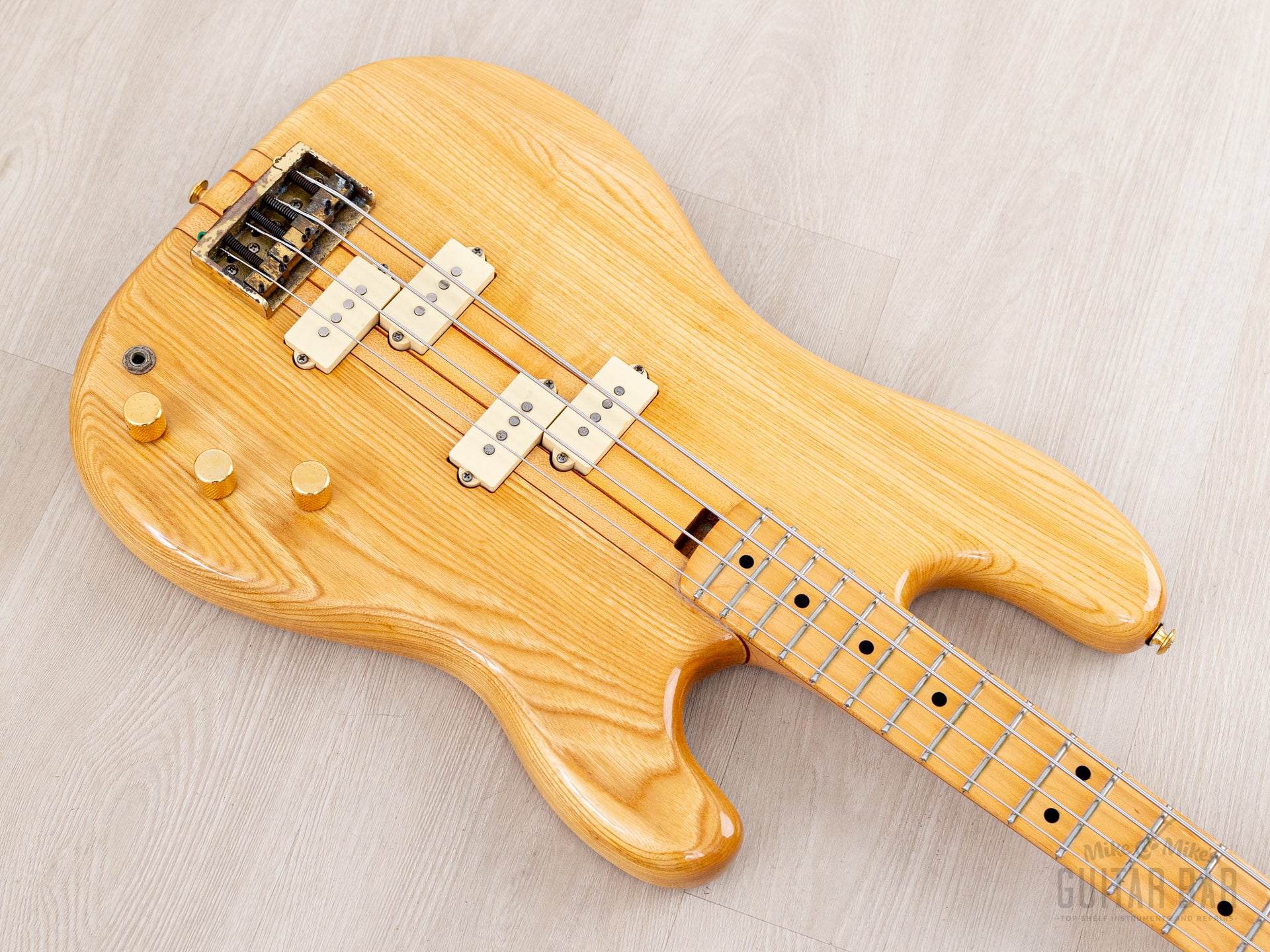 1979 Fernandes FPM-80 “Bomber Bass” Vintage Neck Through Double P Bass