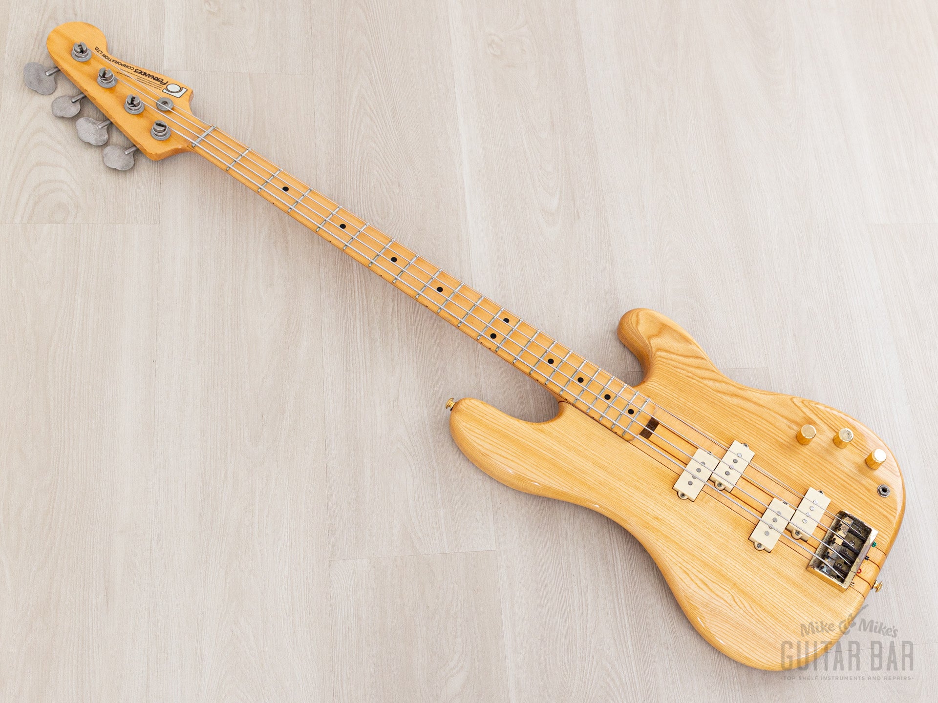 1979 Fernandes FPM-80 “Bomber Bass” Vintage Neck Through Double P Bass