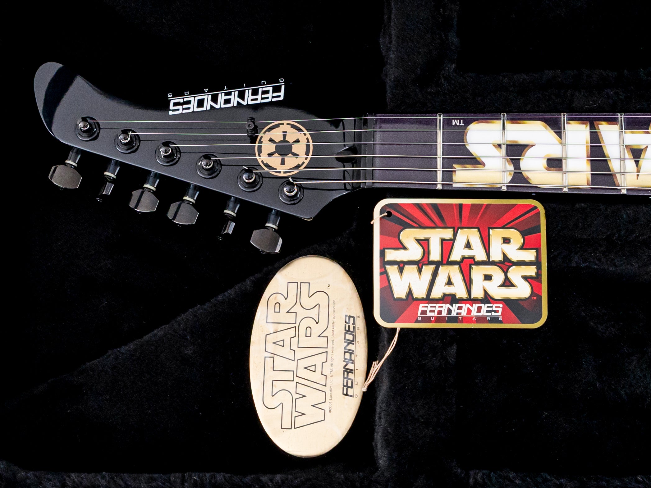 鬼レア　Meridian Guitars / Fank-u-later 2001 Fernandes Star Wars Limited Edition Retrorocket SW-85DV