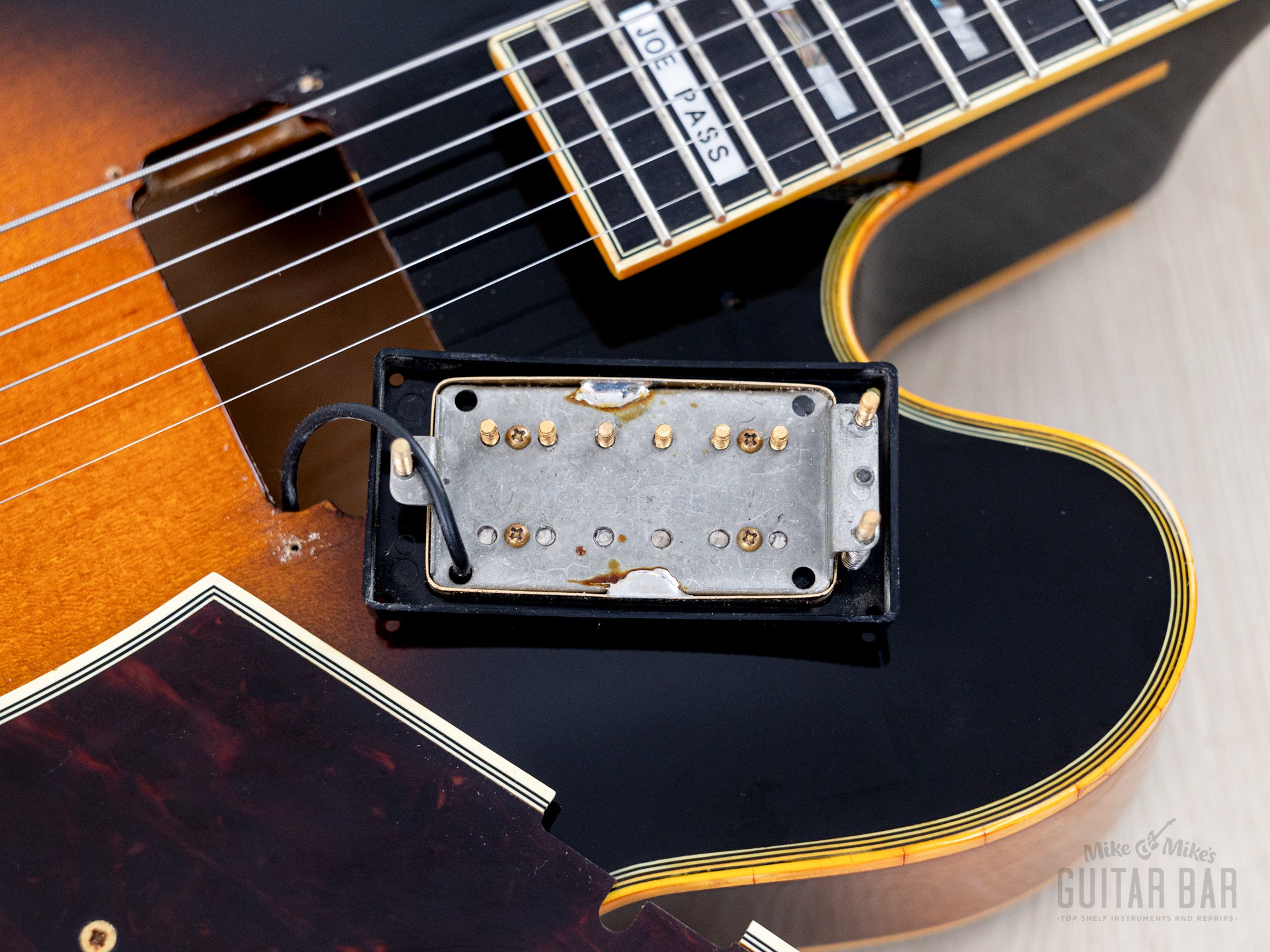 1988 Ibanez JP20 Joe Pass Signature Archtop Electric Guitar Sunburst w