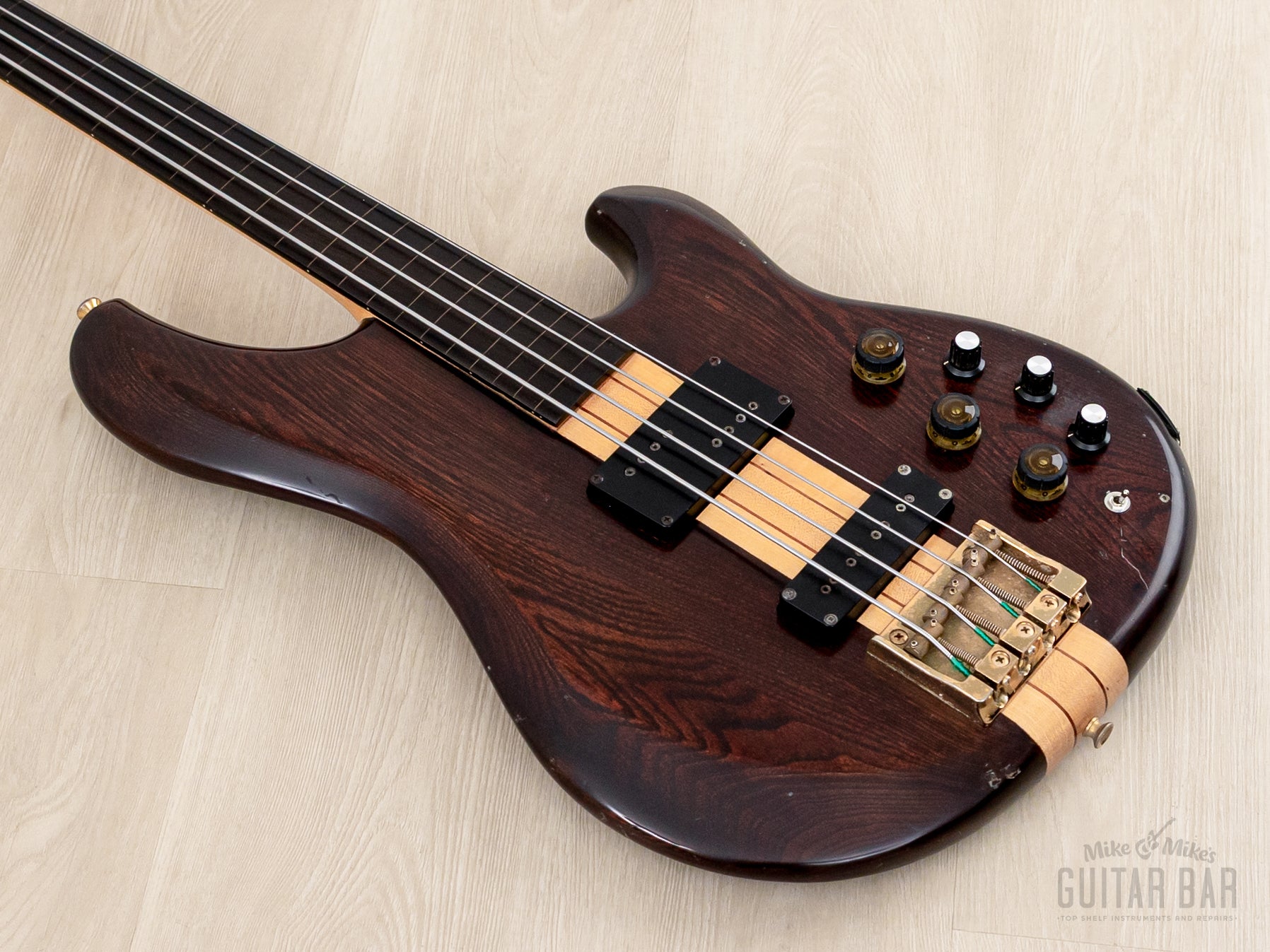 アイバニーズMC-940DS Ibanez Musician MC-940DS Fretless Sting 1980 Wood | Reverb