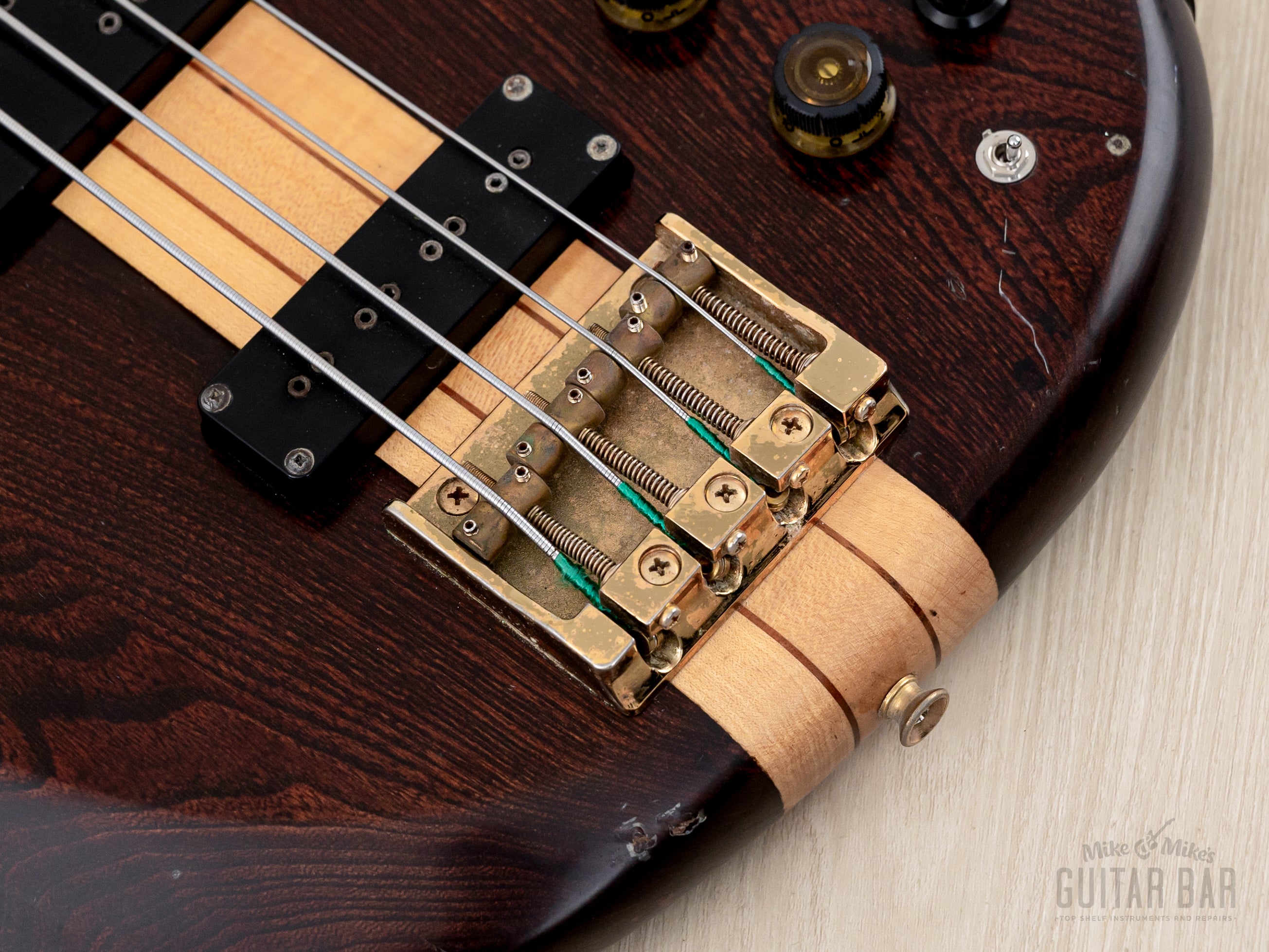 1982 Ibanez Musician MC940 DS Vintage Neck Through Fretless PJ Bass Da