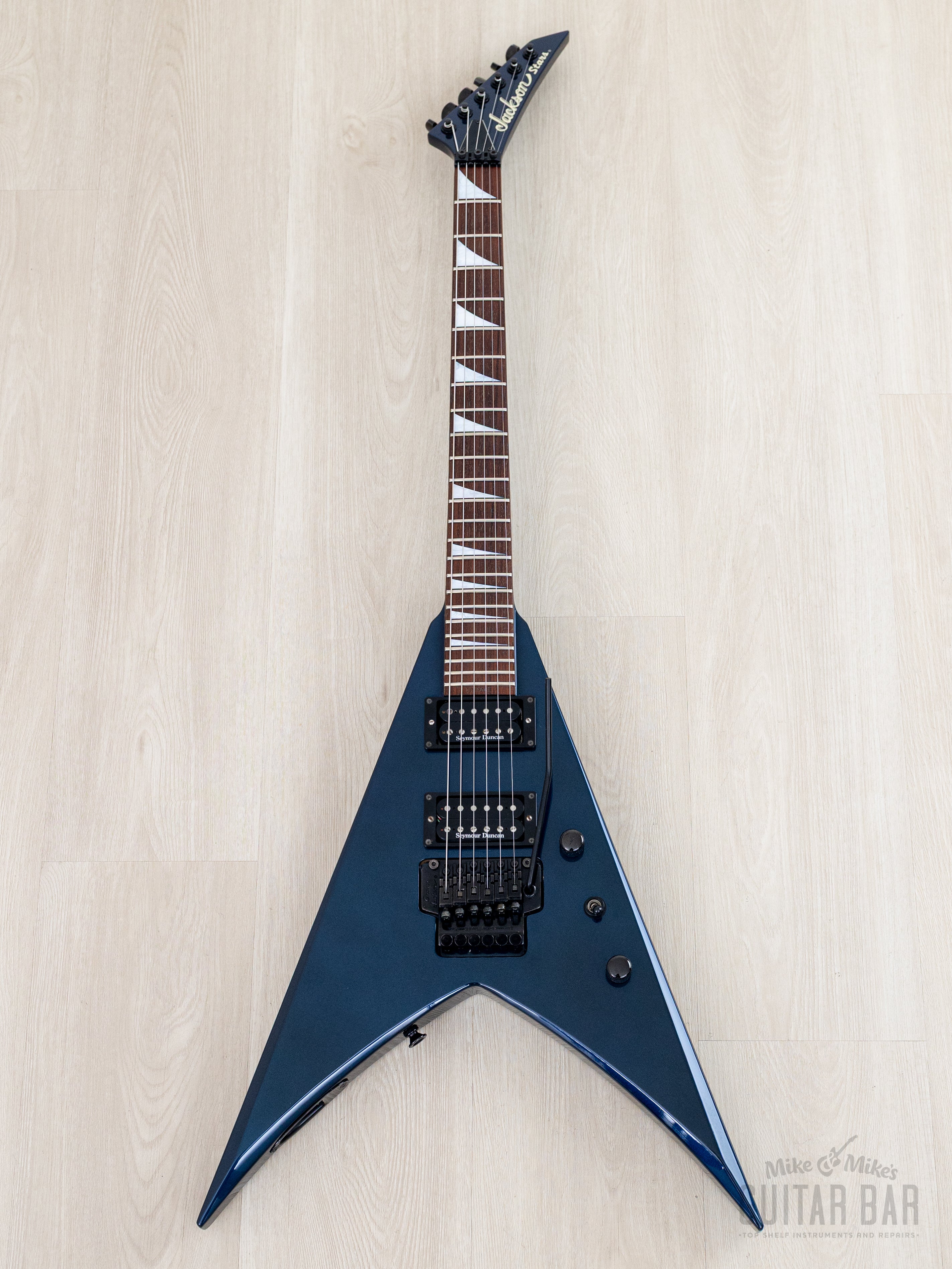 2000 Jackson Stars King V KV-J1 Neck Through Dark Metallic