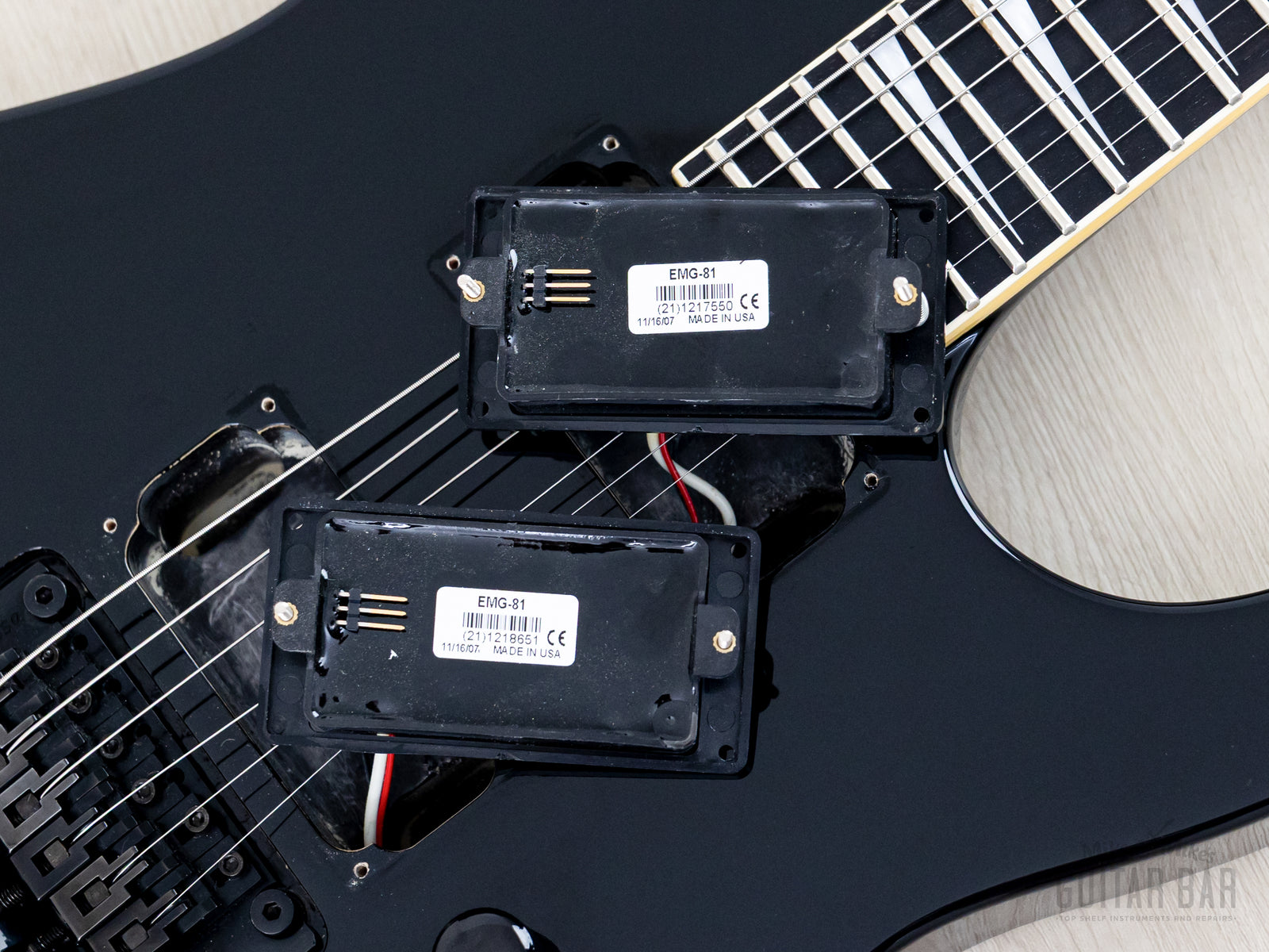 2007 Jackson Stars Soloist SL-TN02EMG Neck Through HH Black Near-Mint